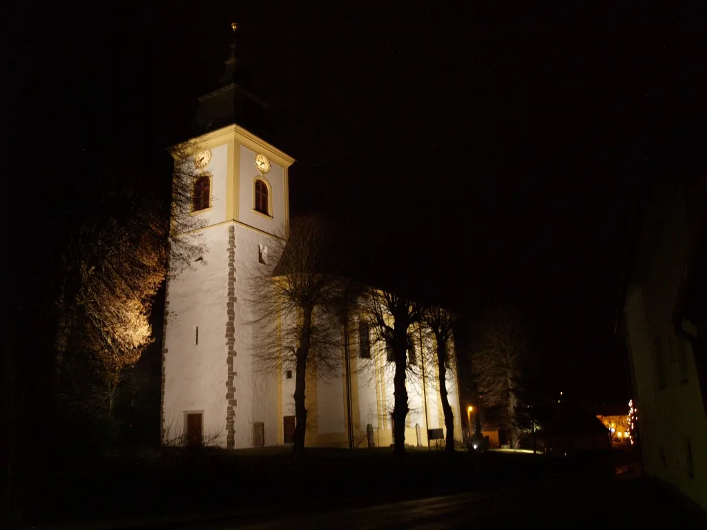 Photo showing: Luka nad Jihlavou - kostel