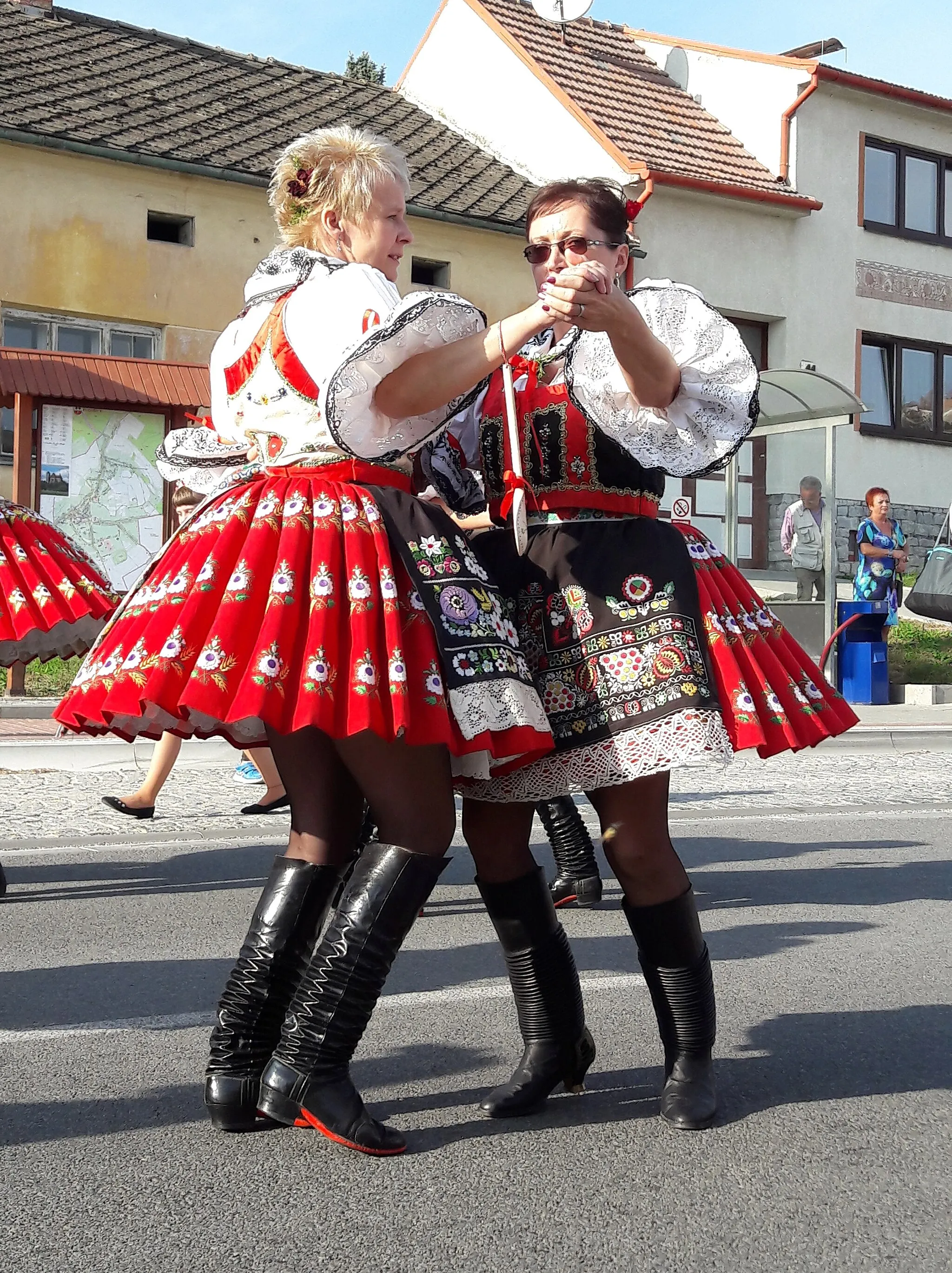 Photo showing: Dancig czech womens