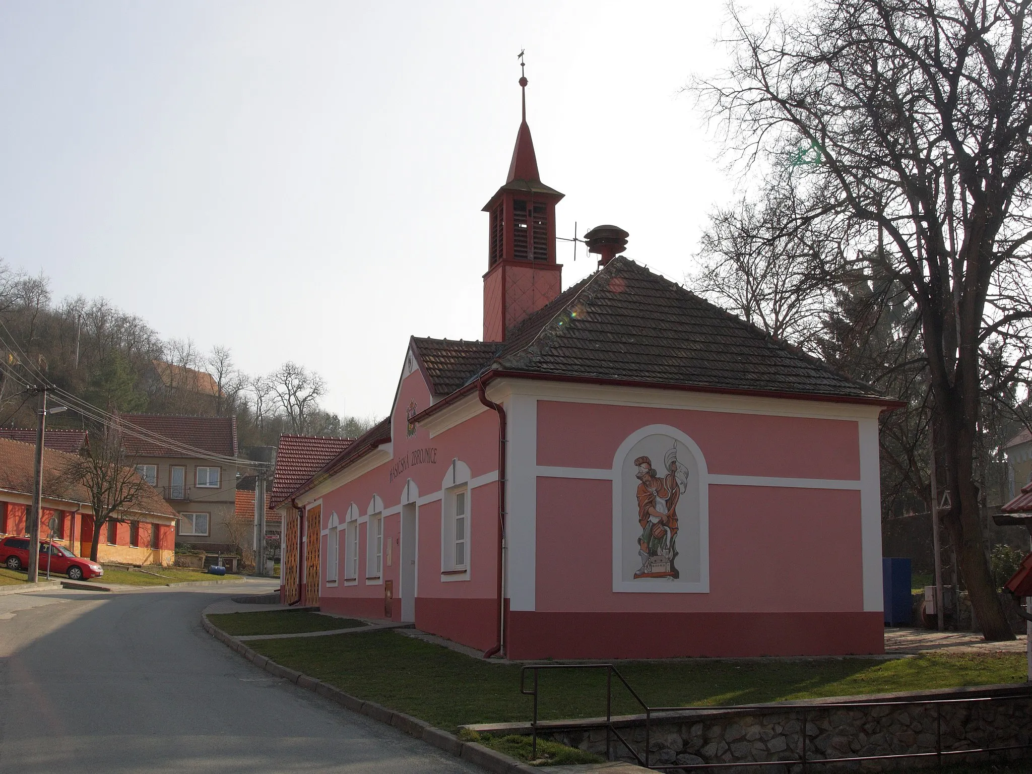 Photo showing: Šitbořice - hasičská zbrojnice.