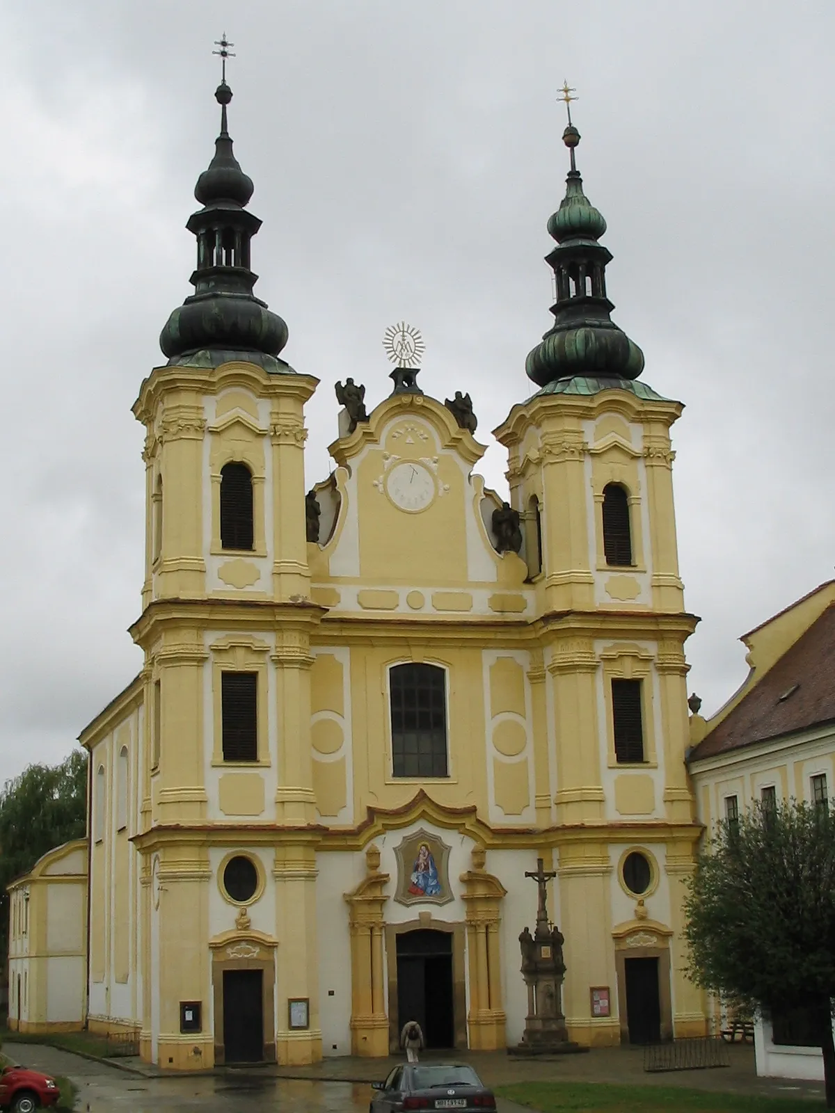 Photo showing: Church of the Assumption of the Virgin Mary, Strážnice, Czech Republic