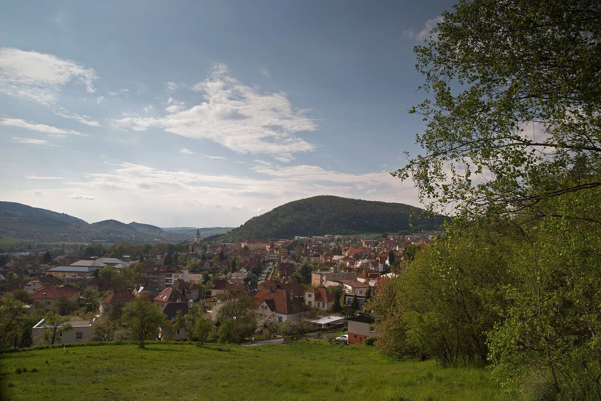 Photo showing: Vrchol Květnice nad Tišnovem