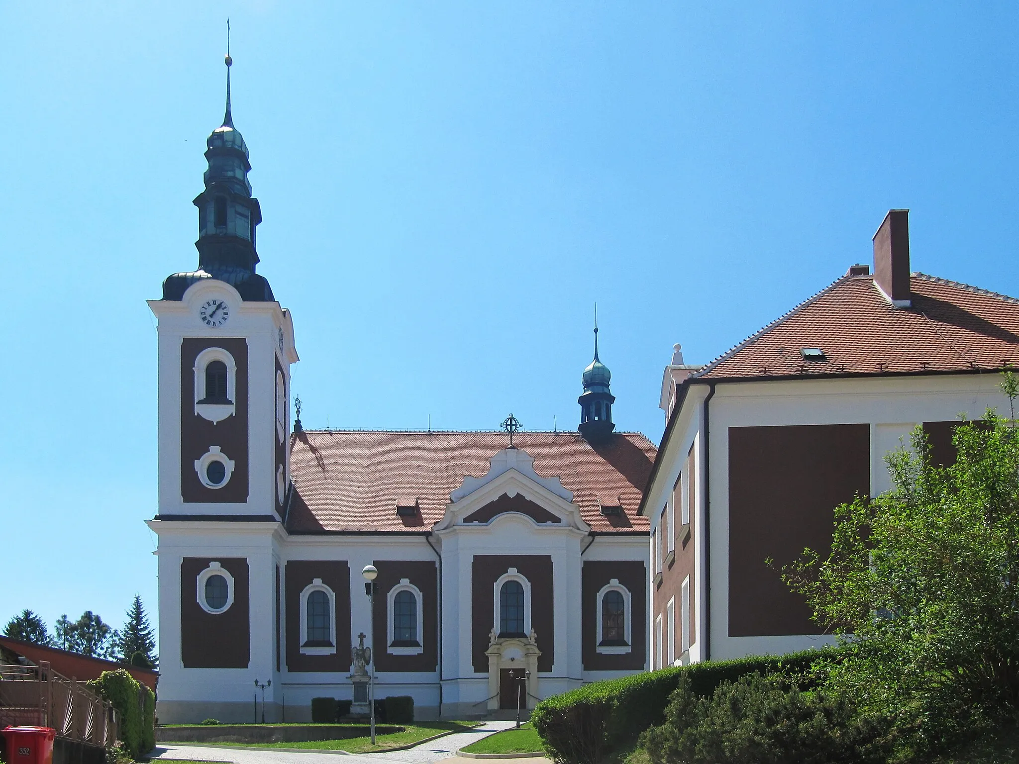 Photo showing: Vnorovy in Hodonín District, Czech Republic. Church.
