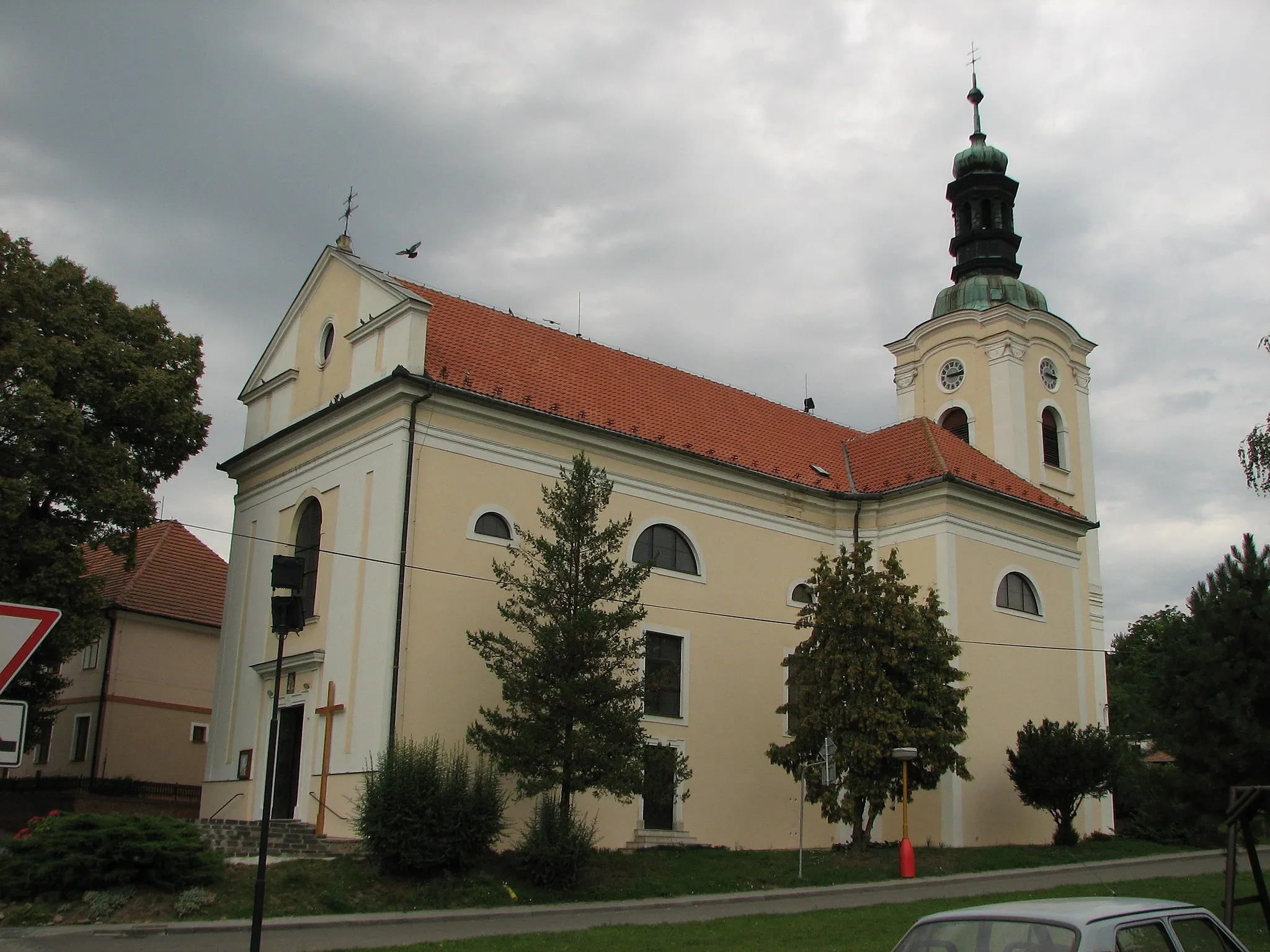 Photo showing: Ždánice - Assumption of the Virgin Mary church