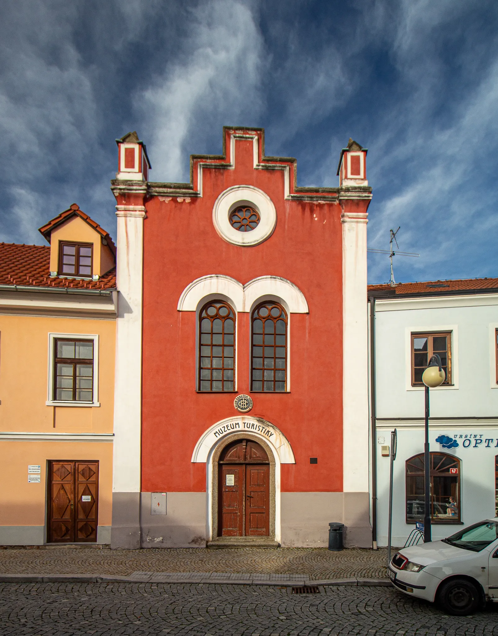 Photo showing: Bechyně, synagoga