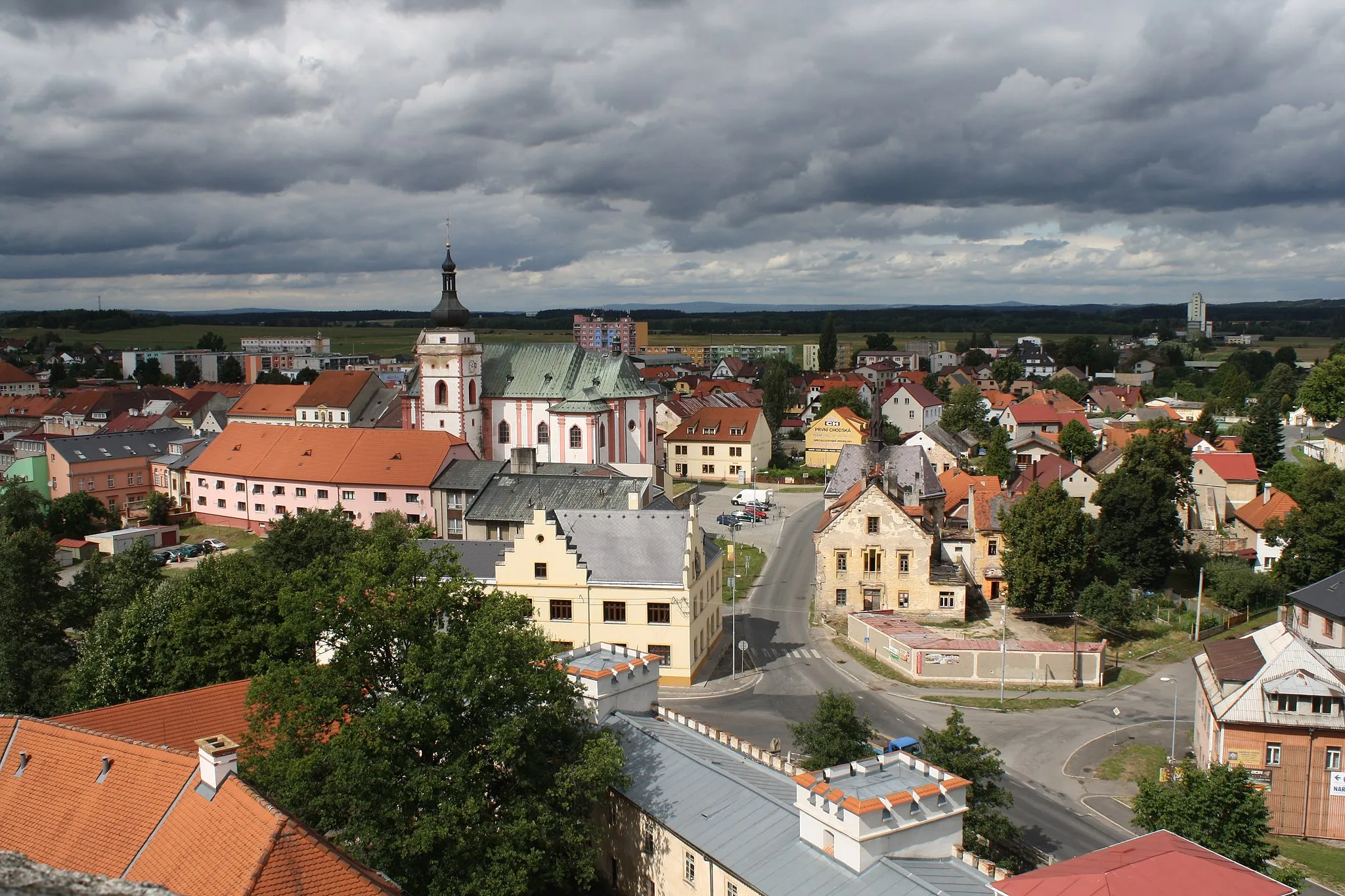 Photo showing: Bor (Tachov District) (deutsch: Haid Bezirk Tachau)