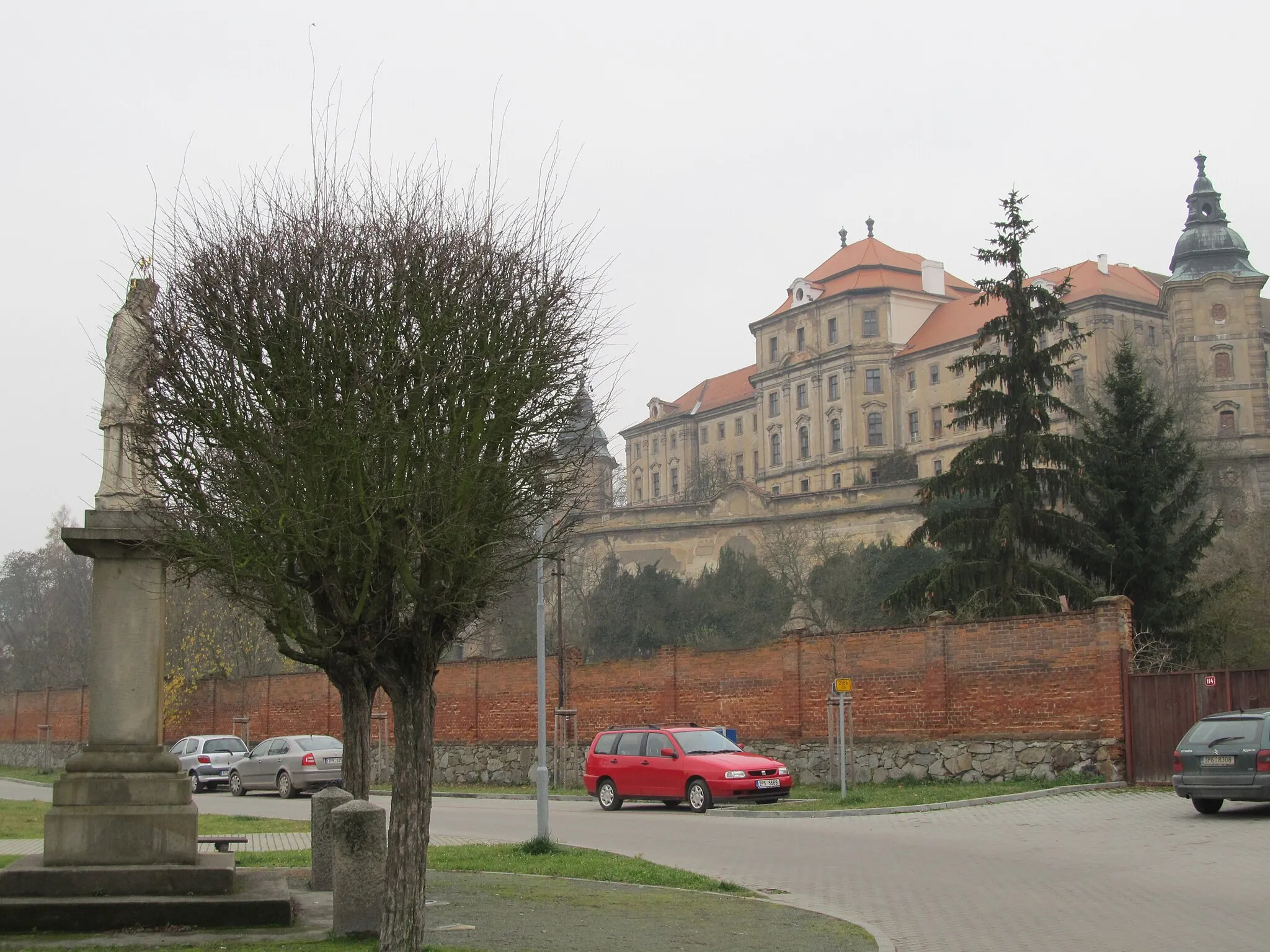 Photo showing: Chotěšov - svatý Jan Nepomucký pod klášterem