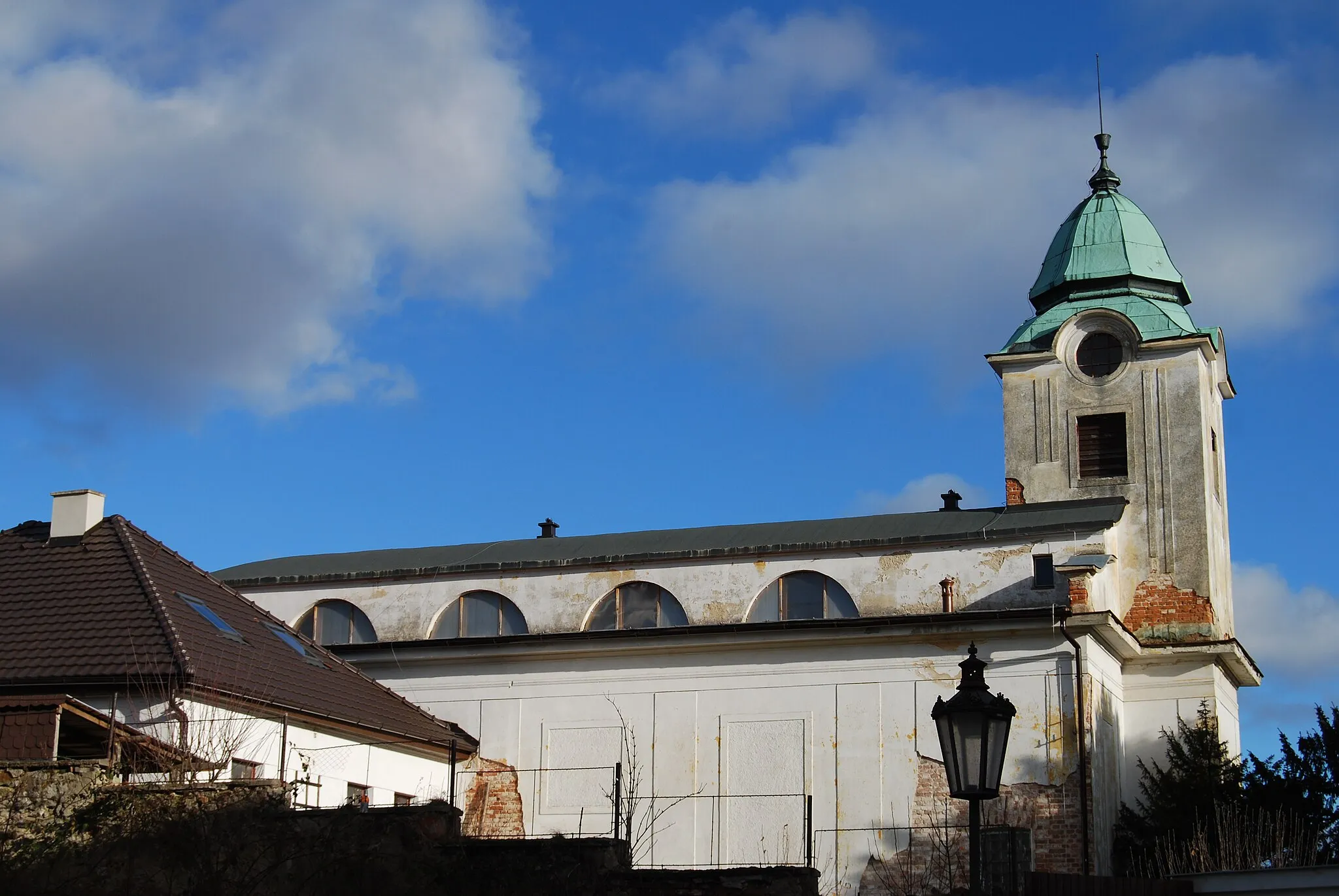 Photo showing: Kostel československý husitský. Chotoviny v okrese Tábor v Jihočeském kraji. Česká republika.