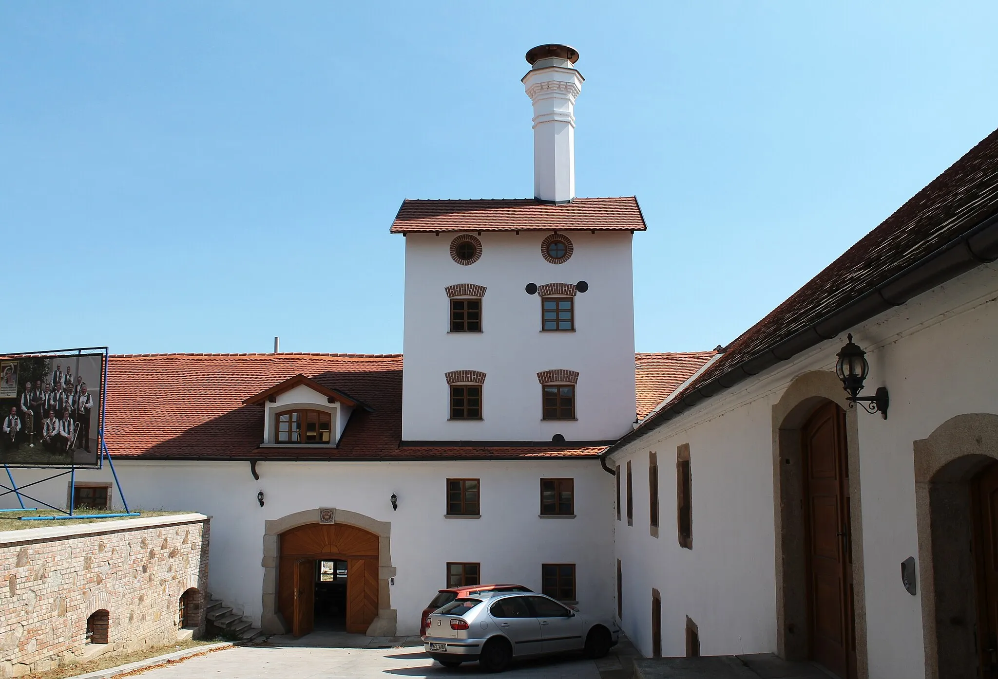 Photo showing: Former brewery, Dačice, Jindřichův Hradec District, Czech Republic