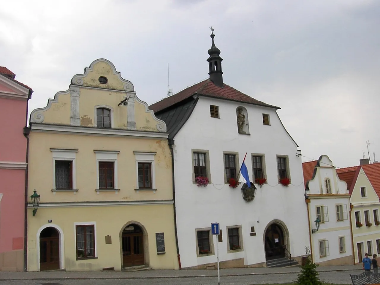 Photo showing: Townhall in Horšovský Týn