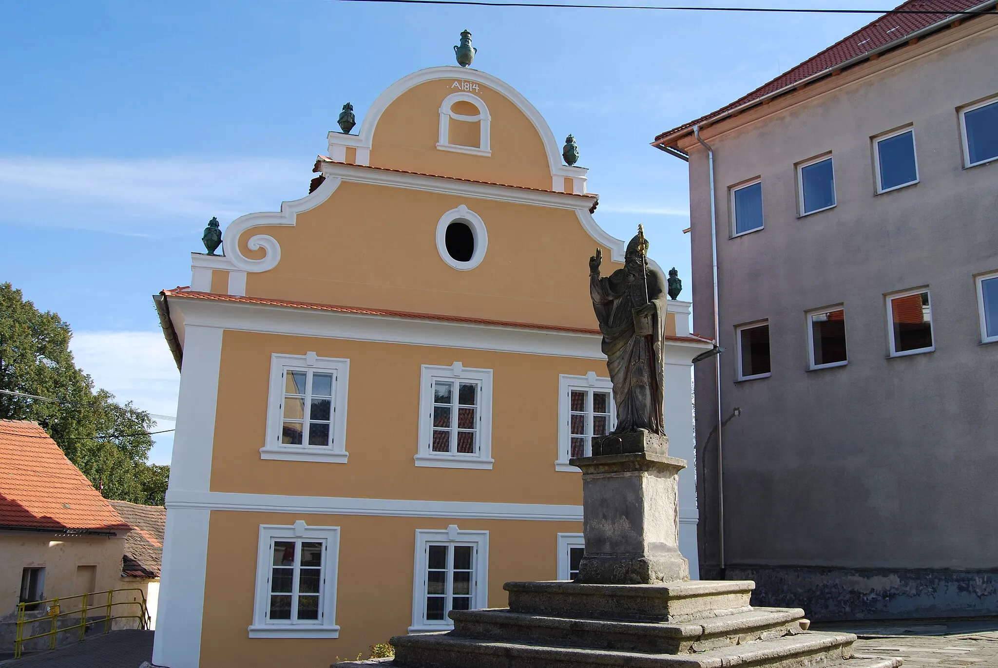 Photo showing: Lhenice town in Prachatice District, Czech Republic.