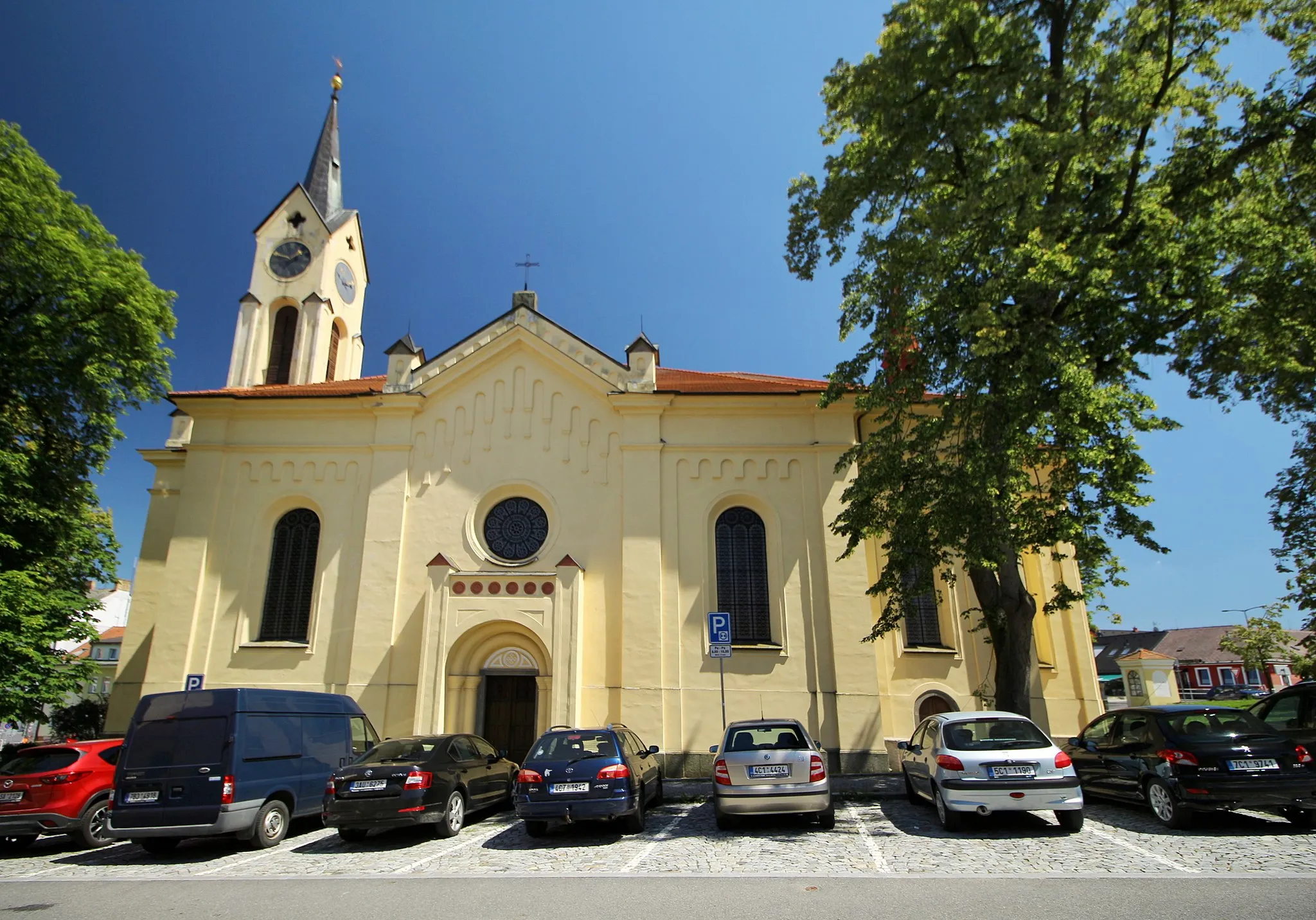 Photo showing: Kostel sv. Bartoloměje v Milevsku