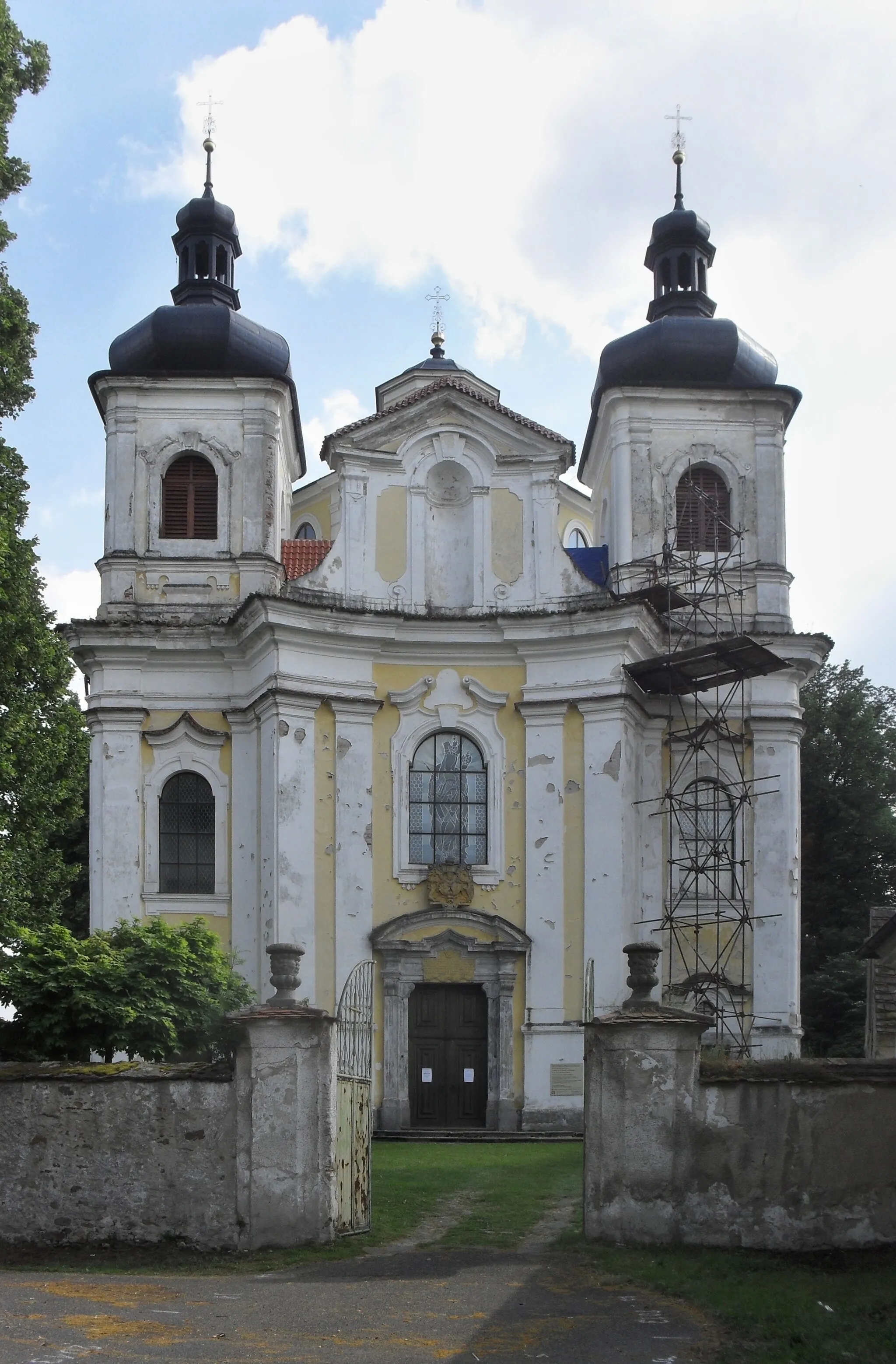 Photo showing: Kostel narození Panny Marie v Nicově.