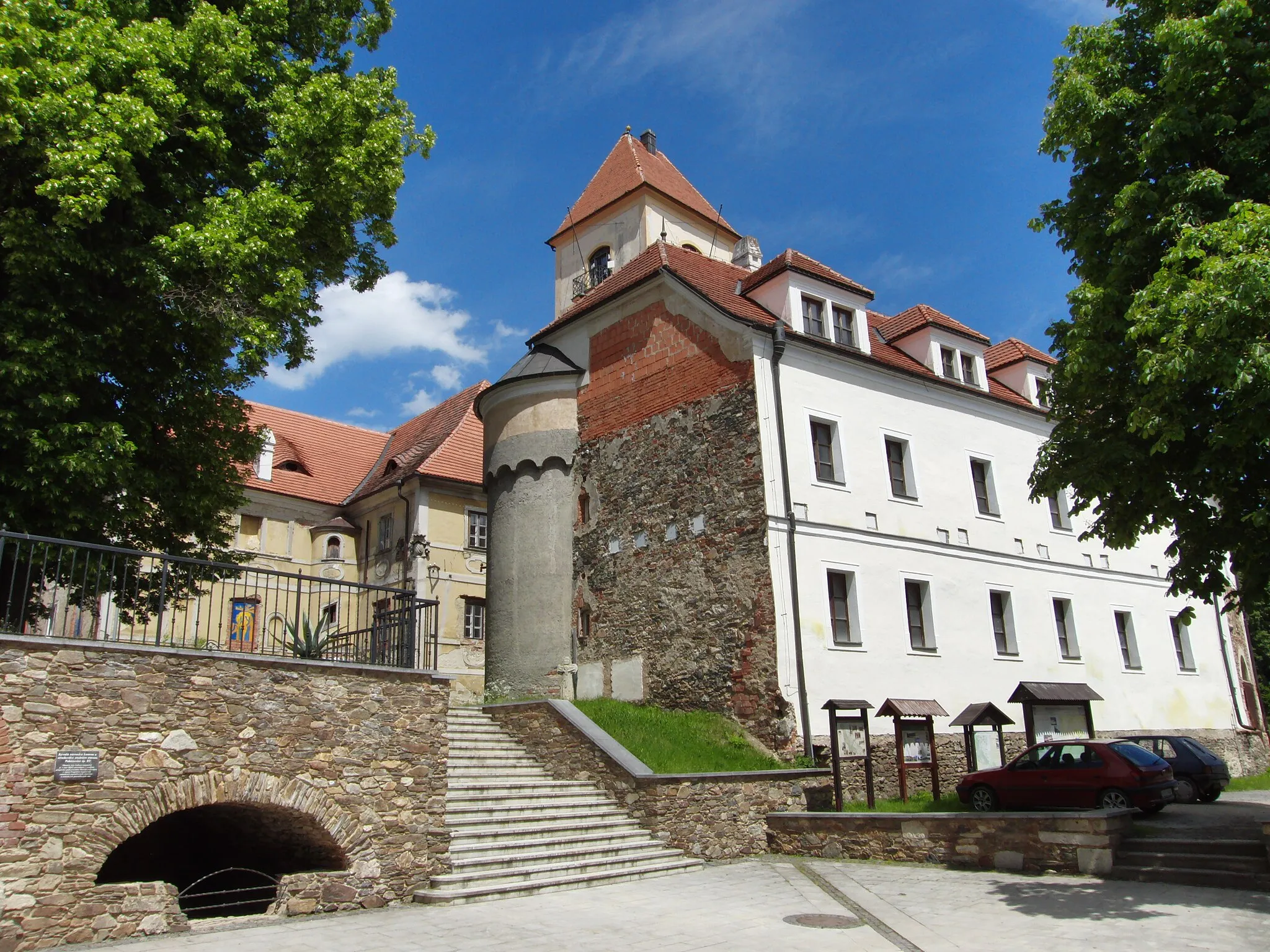 Photo showing: Poběžovice chateau (Domažlice district), cultural monument