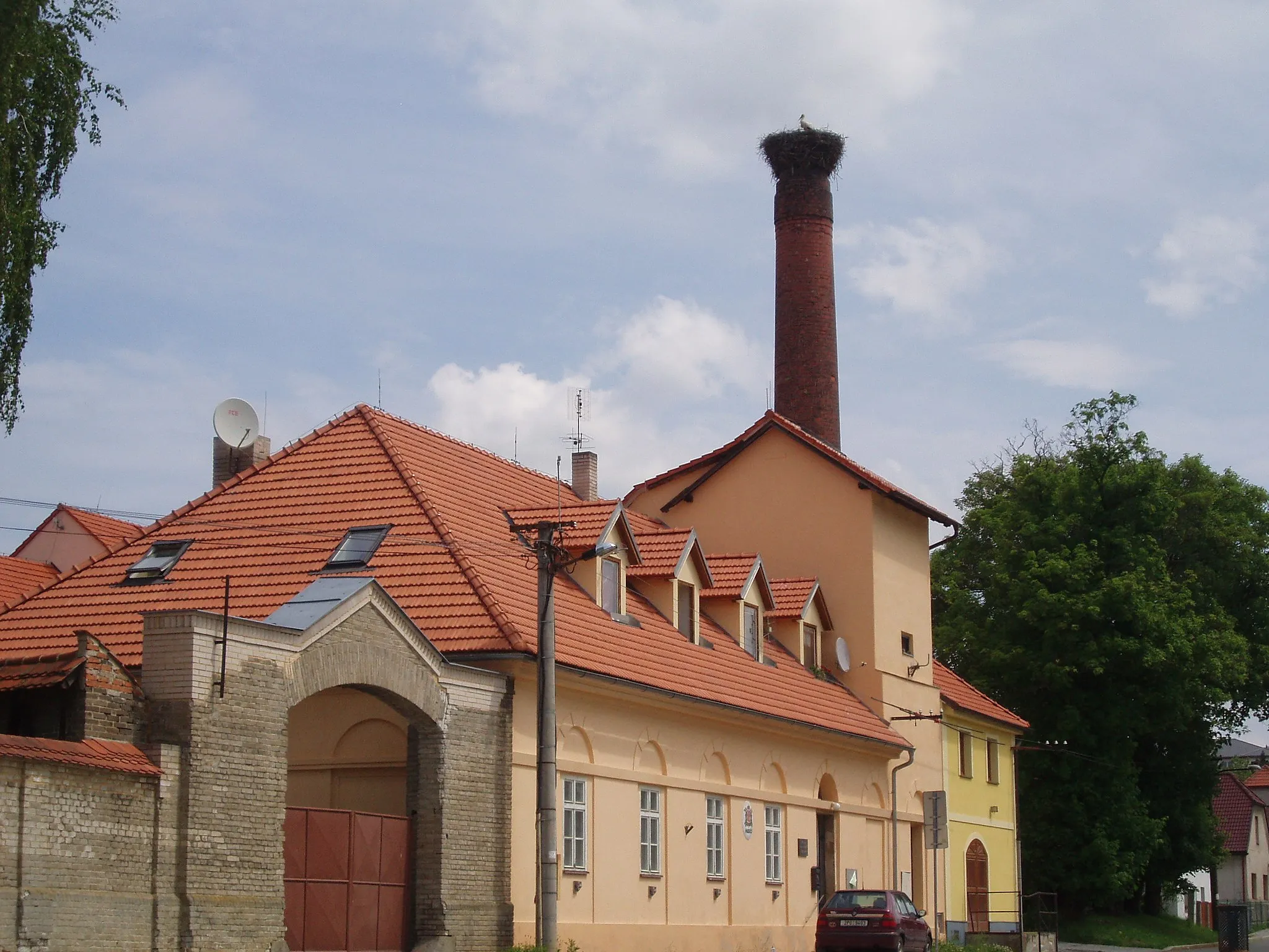 Photo showing: Panský pivovar ve Spáleném Poříčí