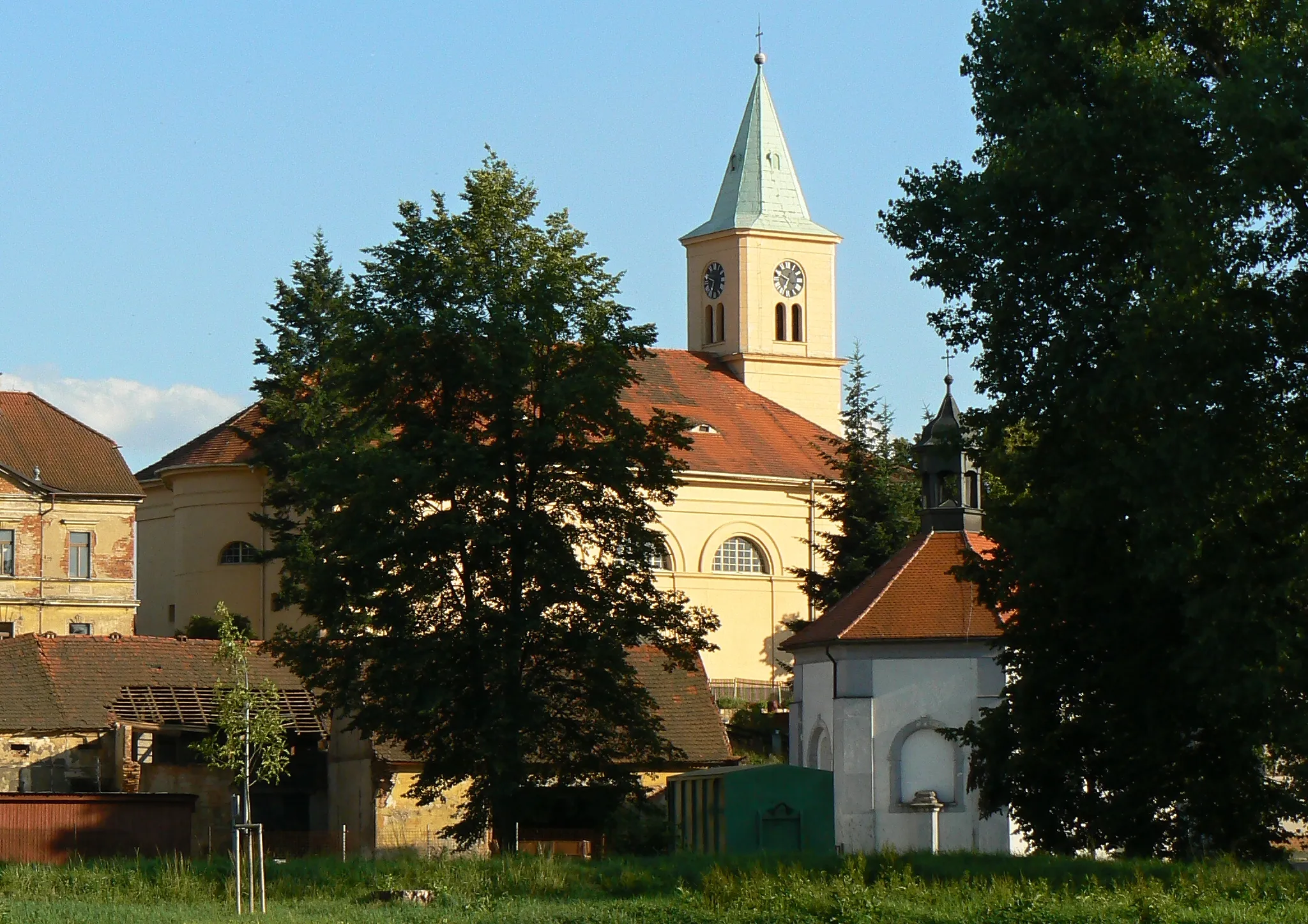 Photo showing: Church in town Stod in Plzeň-South District