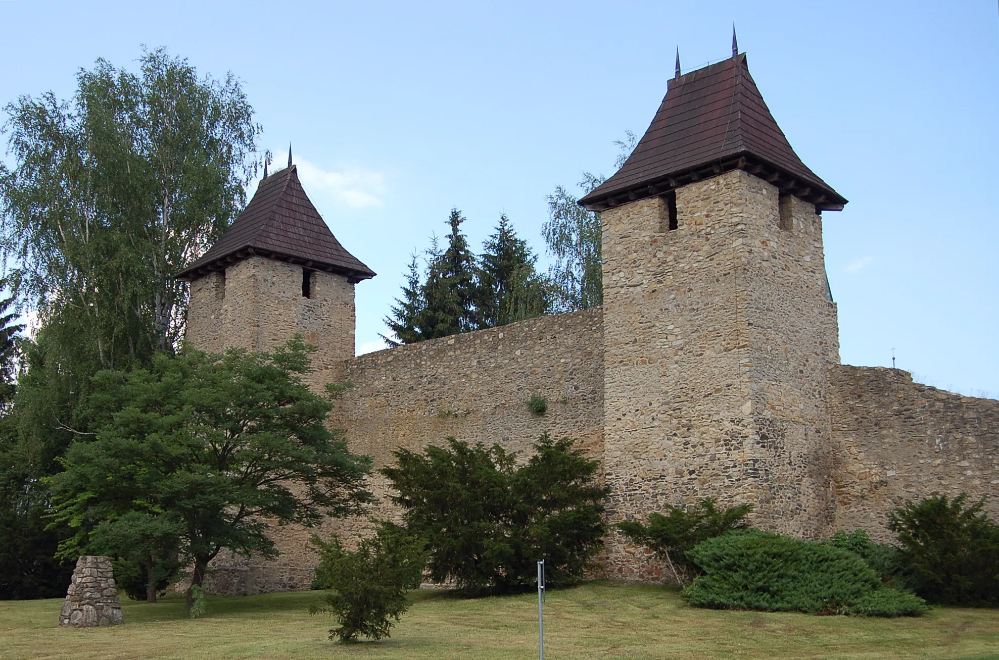 Photo showing: Tachov-Stadtmauer