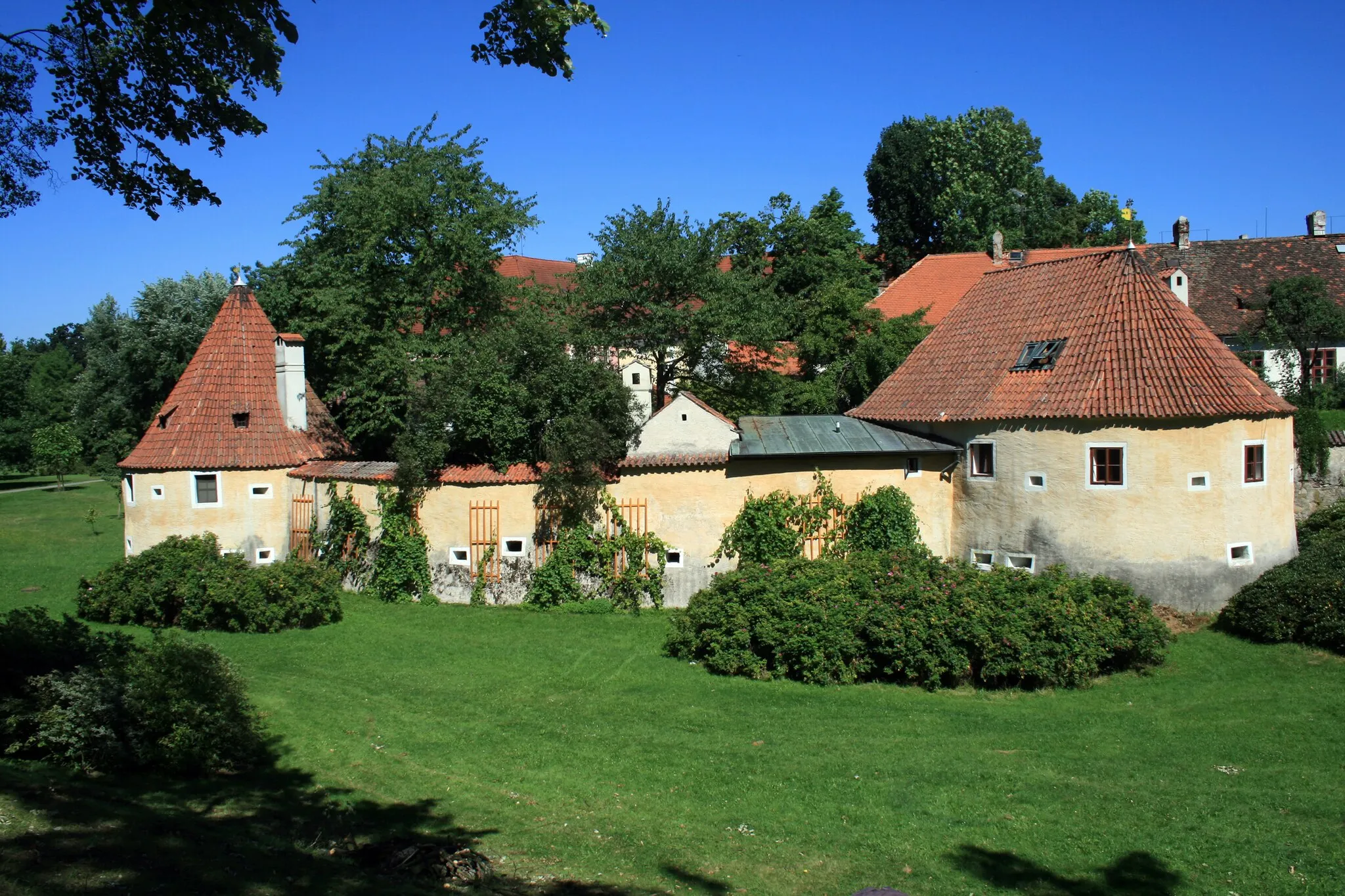 Photo showing: Old fortification of Třeboň, South Bohemia, Czech Republic