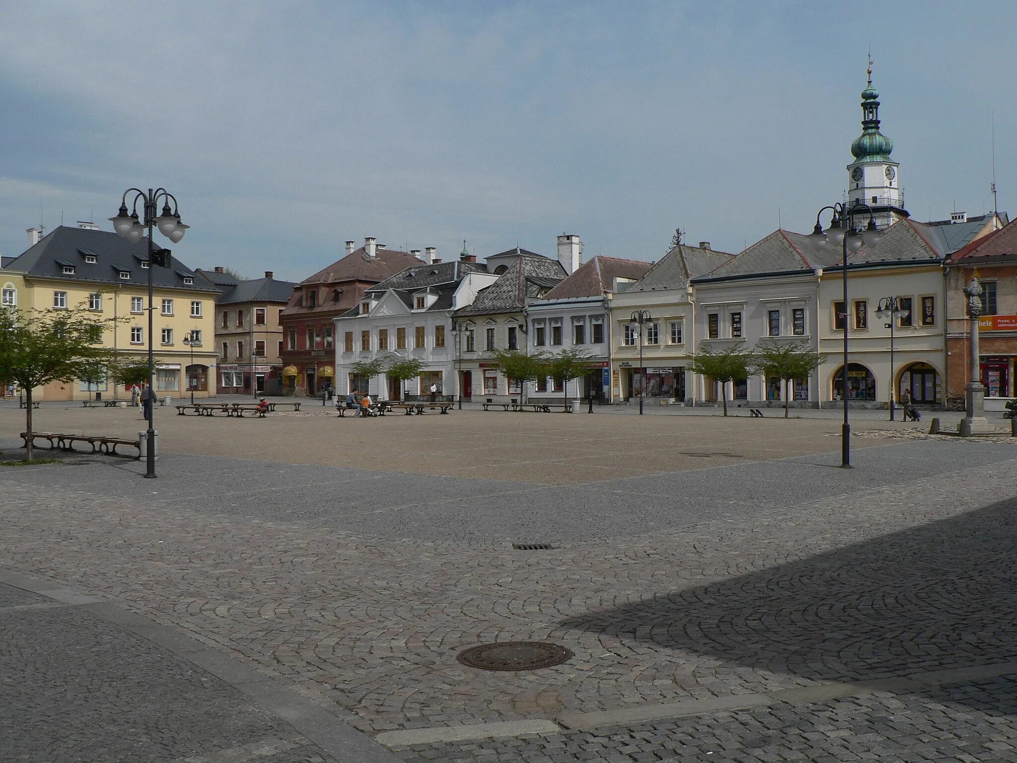 Photo showing: Náměstí v Bruntále
