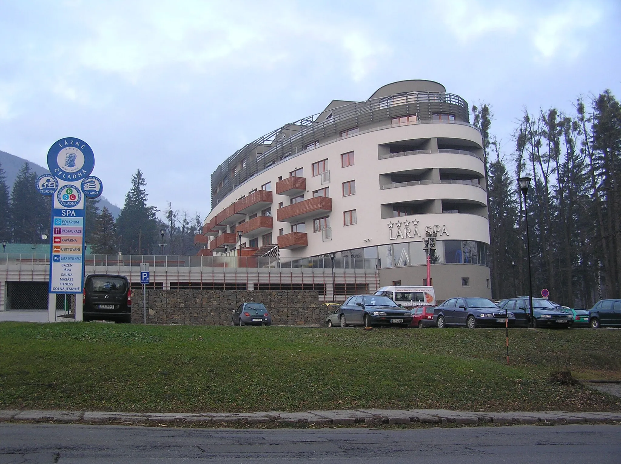 Photo showing: Beskydské rehabilitační centrum, spol. s r.o., Lázeňský dům, wellness, Čeladná 42, 739 12  Čeladná.