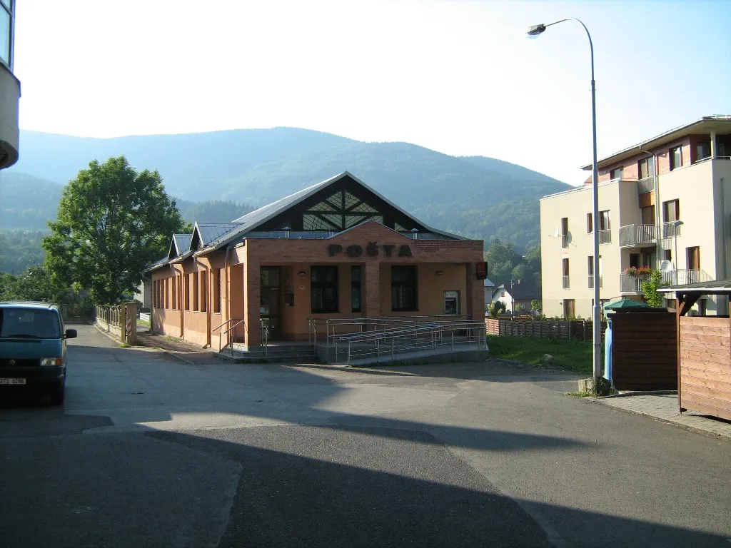 Photo showing: Post office in Čeladná