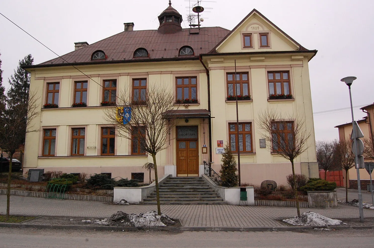 Photo showing: Dům Obecního úřadu v Doubravě, okr. Karviná