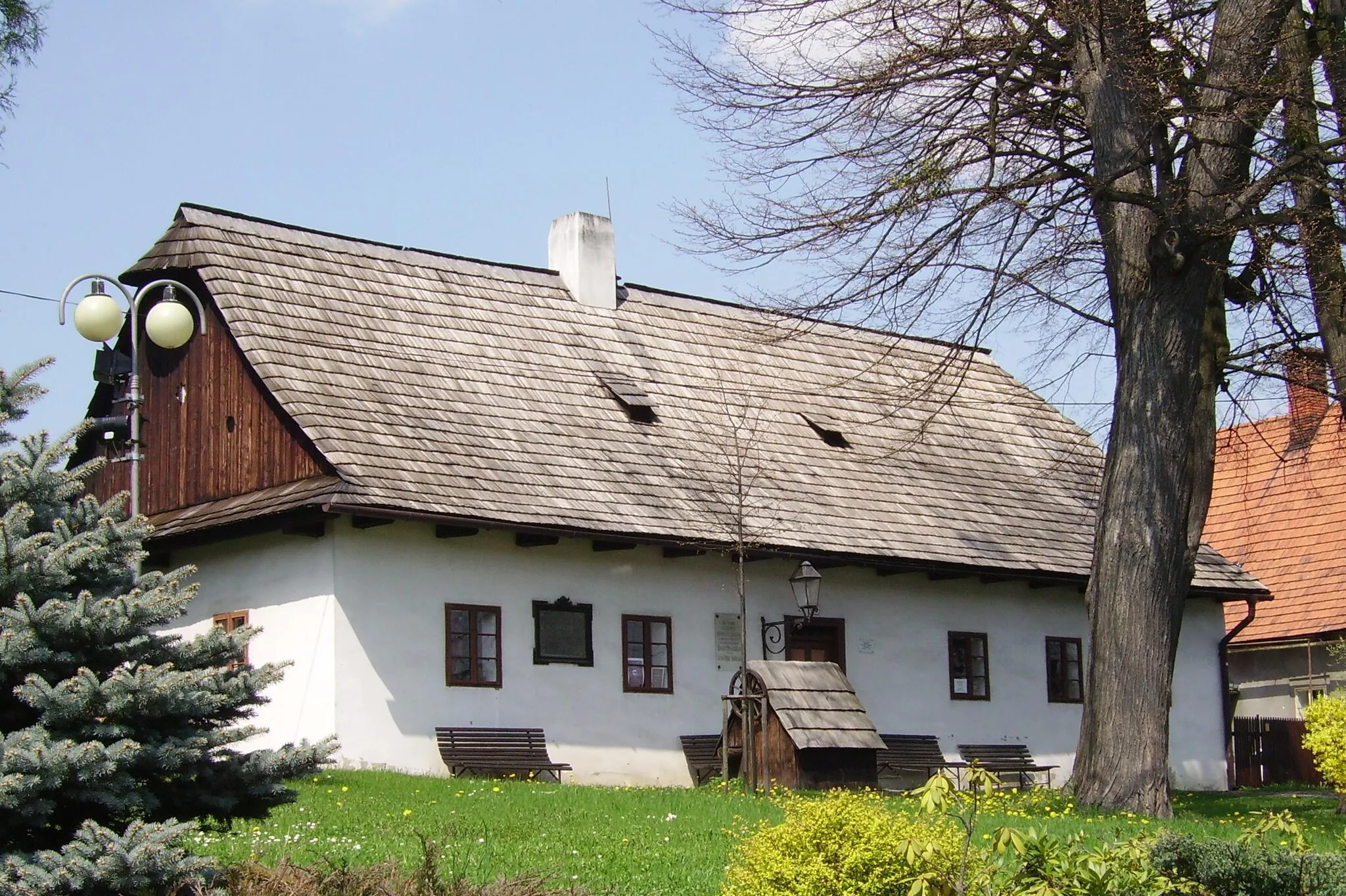 Photo showing: Birth house of František Palacký in Hodslavice, Nový Jičín District, Czech Republic