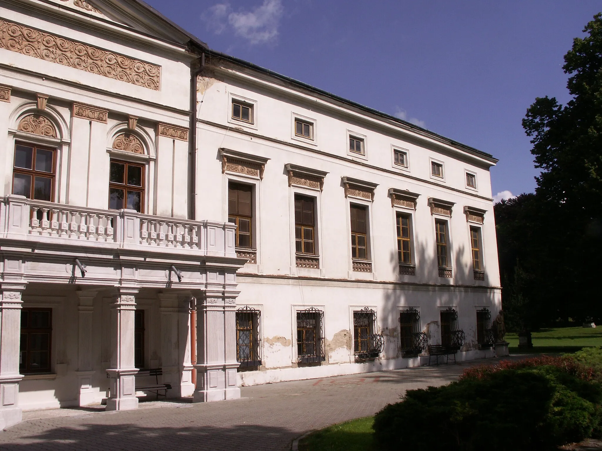 Photo showing: Jindřichov (okres Bruntál), raně barokní zámek, klasicistní přestavba