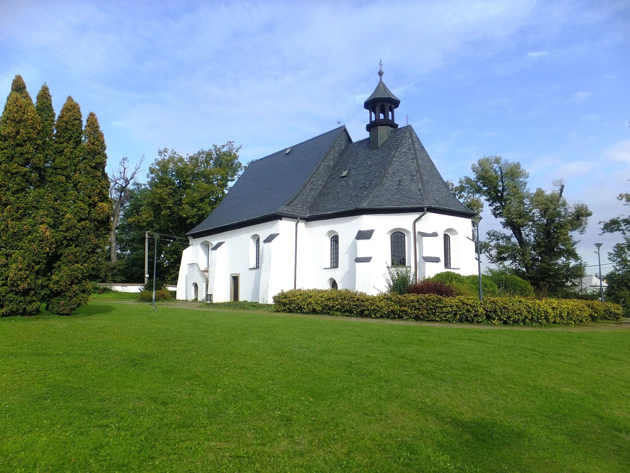 Photo showing: Holy Trinity Church in Klimkovice