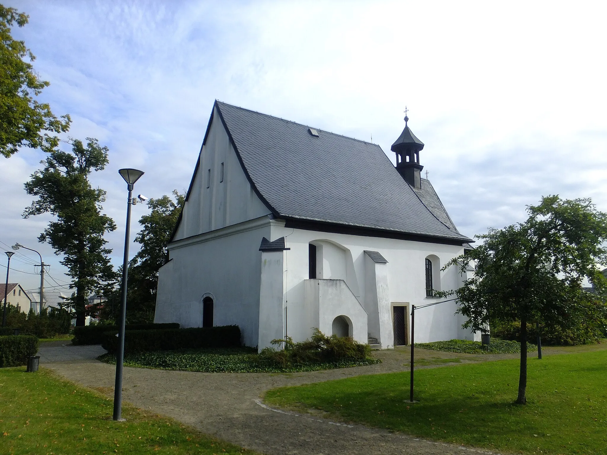 Photo showing: Holy Trinity Church in Klimkovice