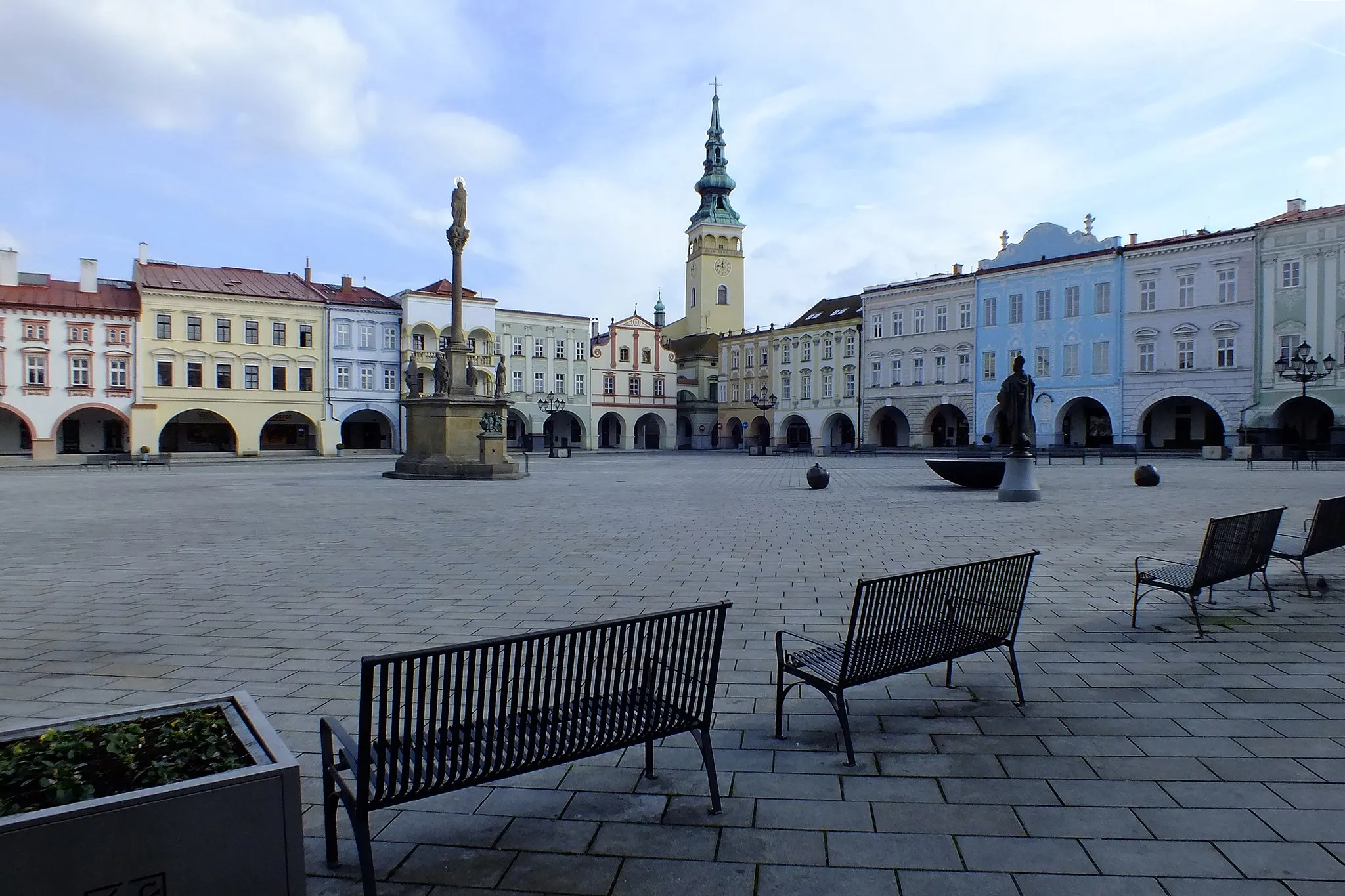 Photo showing: Nový Jičín, Masarykovo náměstí