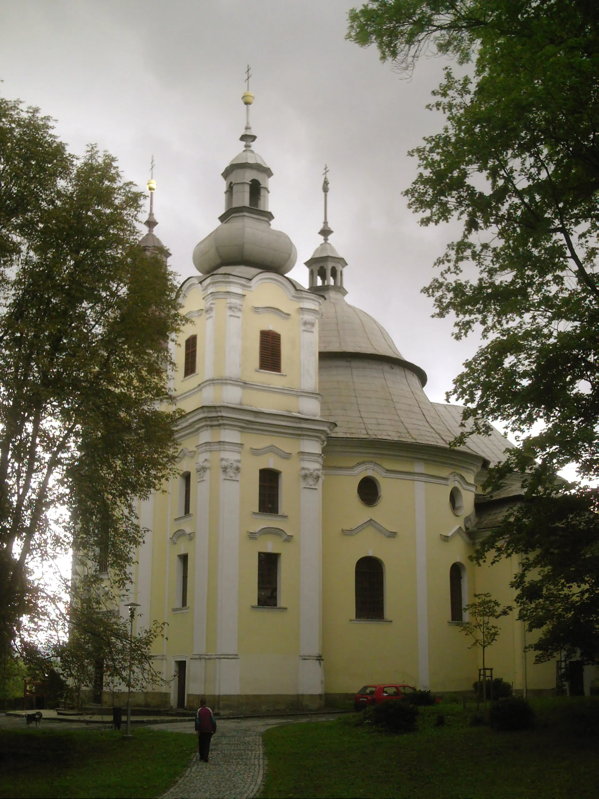 Photo showing: The Church in Šenov (Czech Republic).