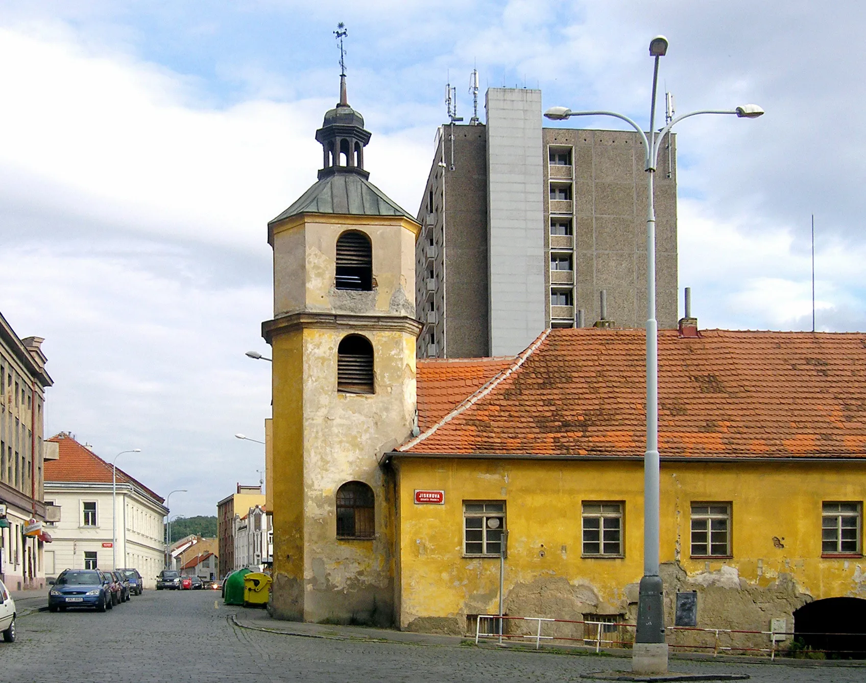 Photo showing: Former Dominician yard from 17th century at Branická street at Braník, Prague