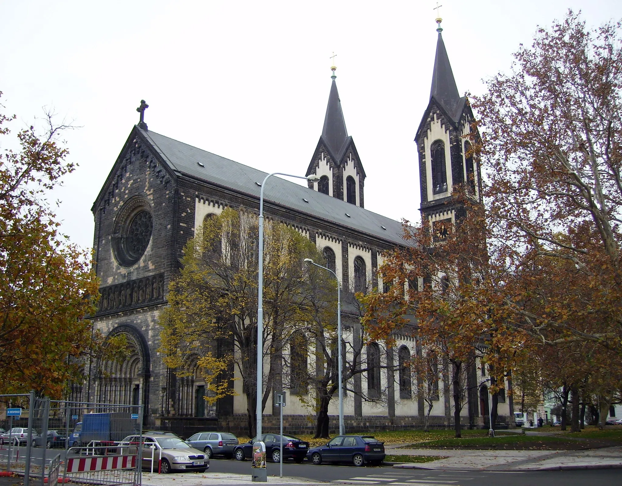 Photo showing: Kostel sv. Cyrila a Metoděje v pražském Karlíně.