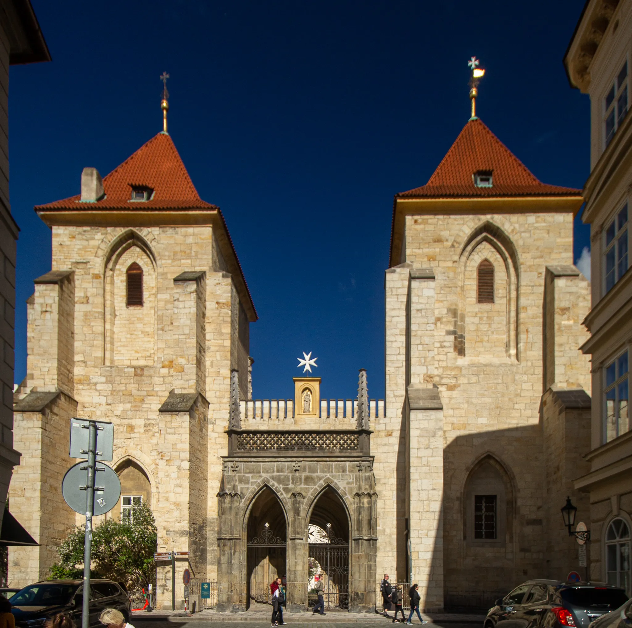 Photo showing: Praha 1-Malá Strana, kostel Panny Marie pod řetězem