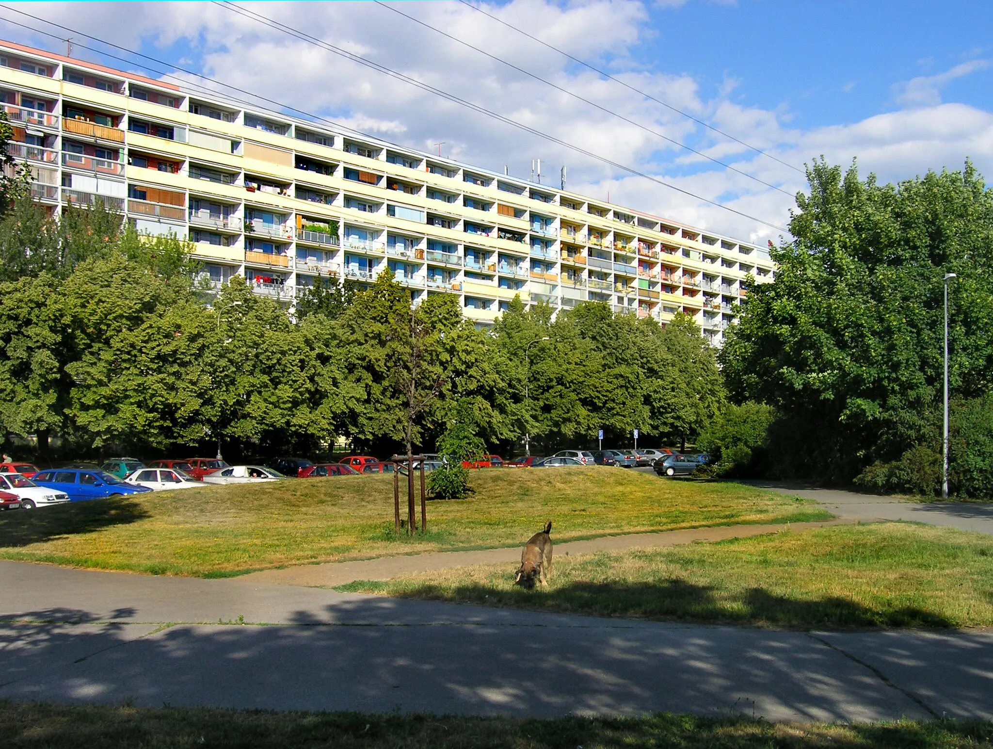 Photo showing: Prosek housing estate at Střížkov, Prague