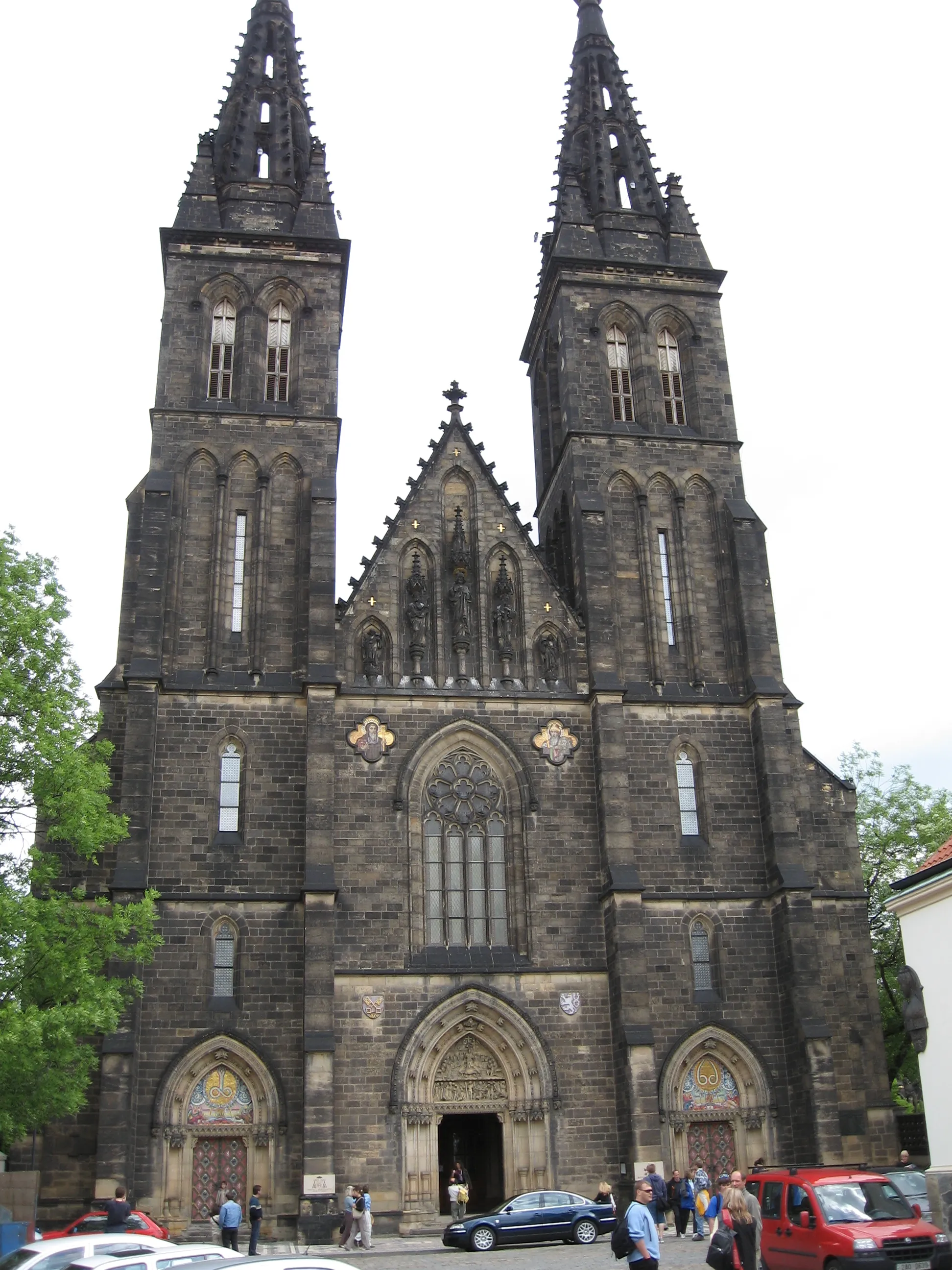 Photo showing: Kapitulní chrám sv. Petra a Pavla na pražském Vyšehradě