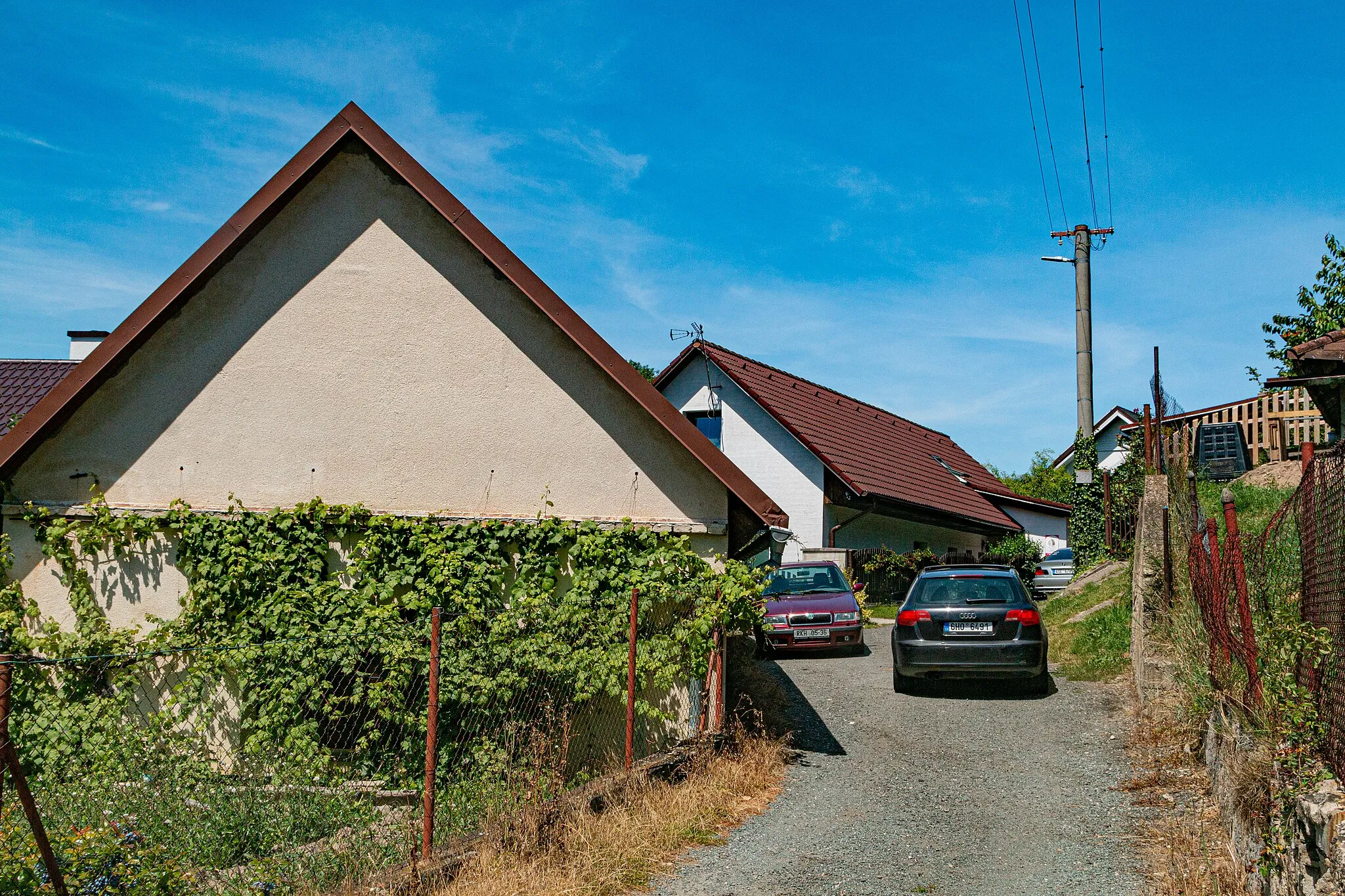 Photo showing: Častolovice - ulice Na Obci