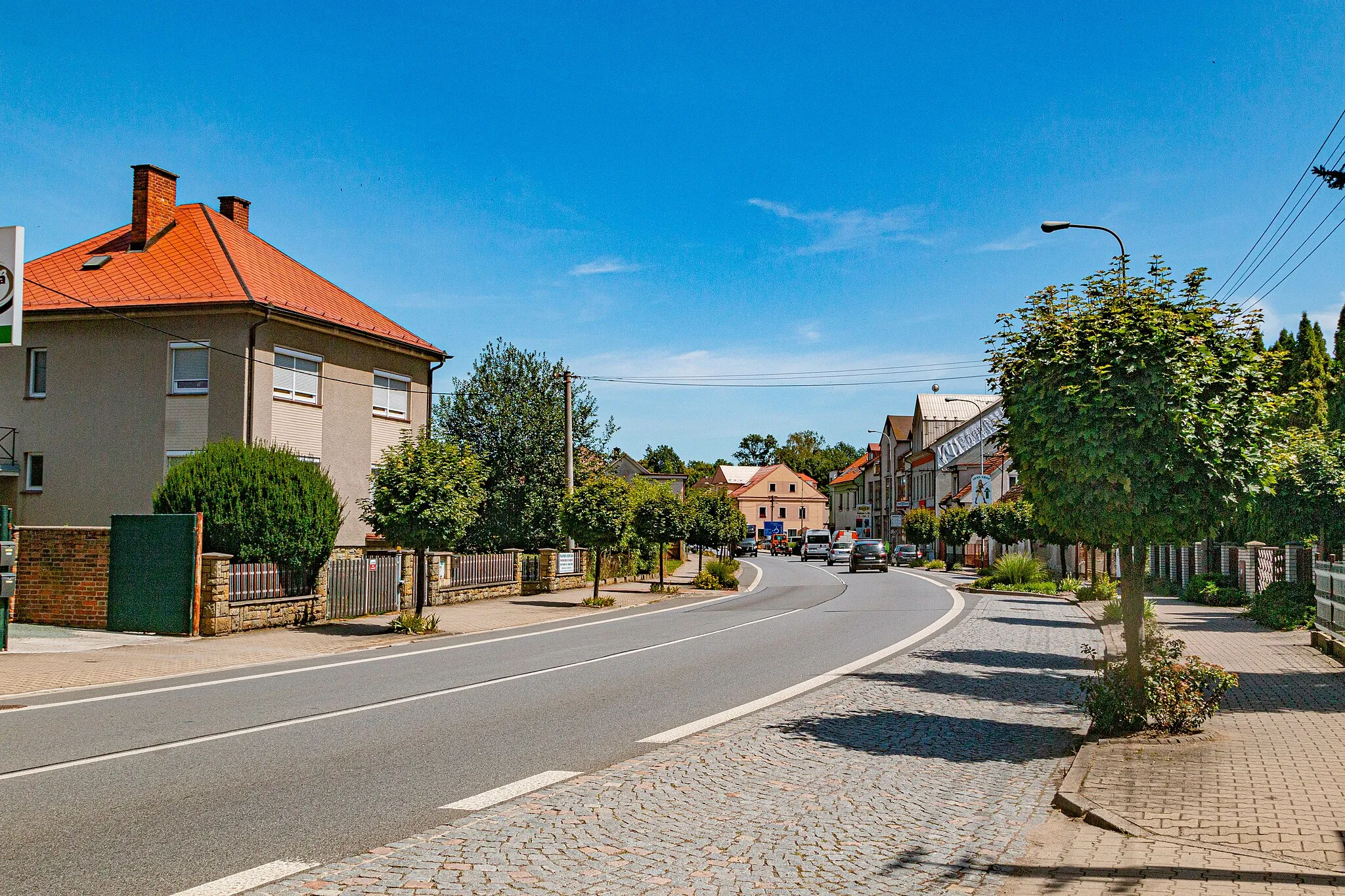 Photo showing: Častolovice - ulice Masarykova