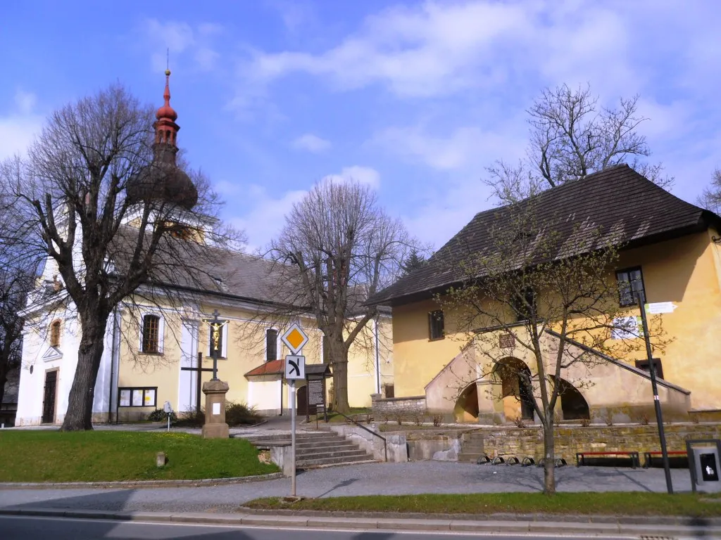 Photo showing: Česká Skalice, Assumption church (1725)