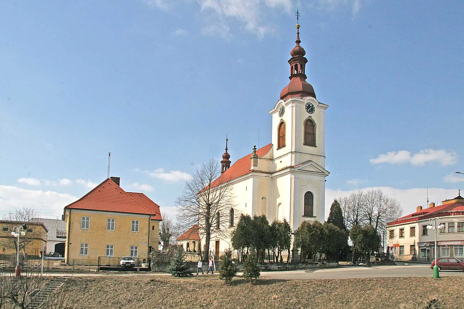 Photo showing: Kostel svaté Kateřiny, České Meziříčí, district Rychnov nad Kněžnou, Czech Republic
autor: Prazak

date: 23. 3. 2006