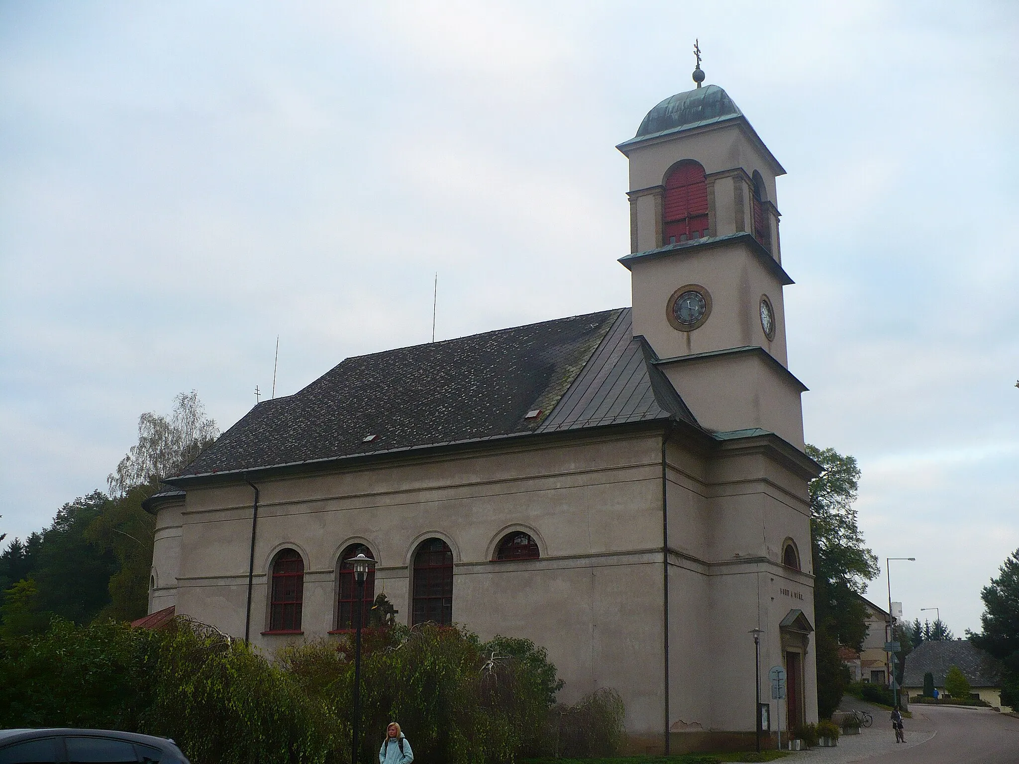 Photo showing: Kostel sv. Mikuláše v obci Dolní Dobrouč