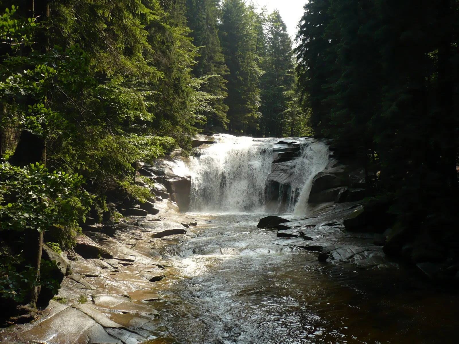 Photo showing: Watterfall Mumlavsky in krkonoše, Czech Republic