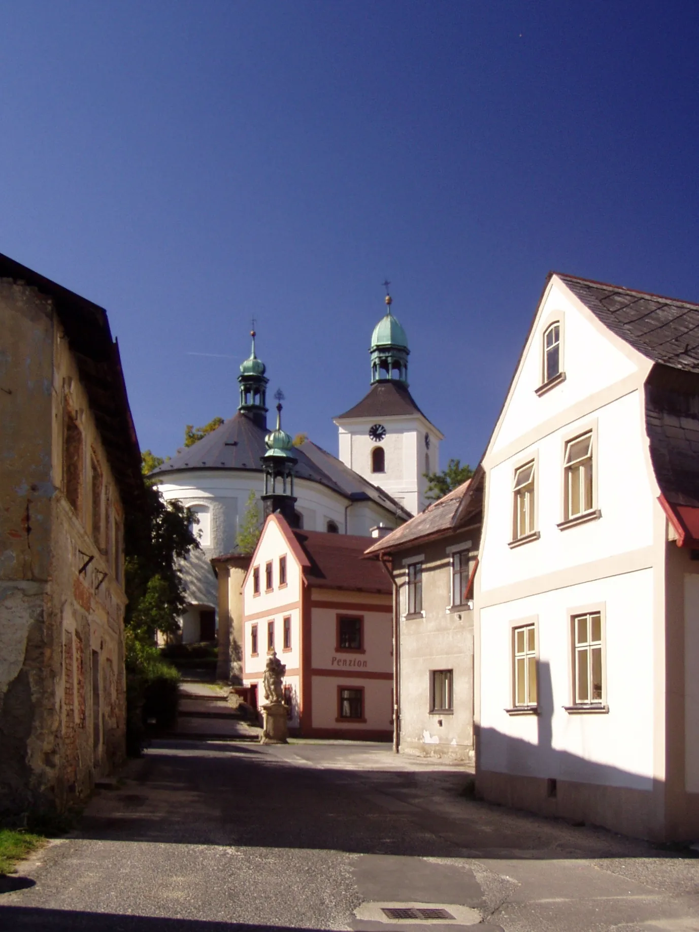 Photo showing: Church of st. Procopius of Sázava, Hodkovice nad Mohelkou