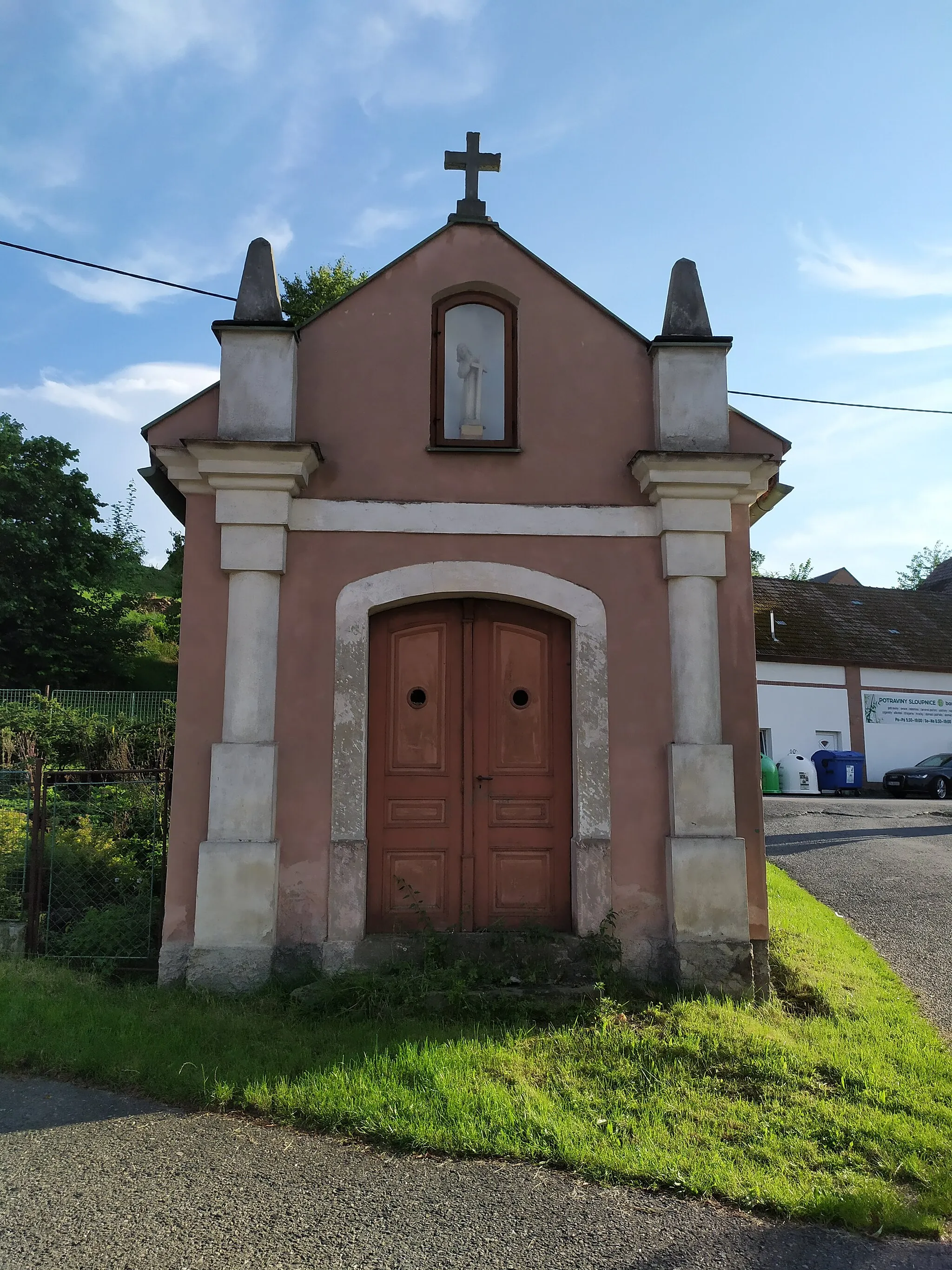 Photo showing: Chapel in Sloupnice