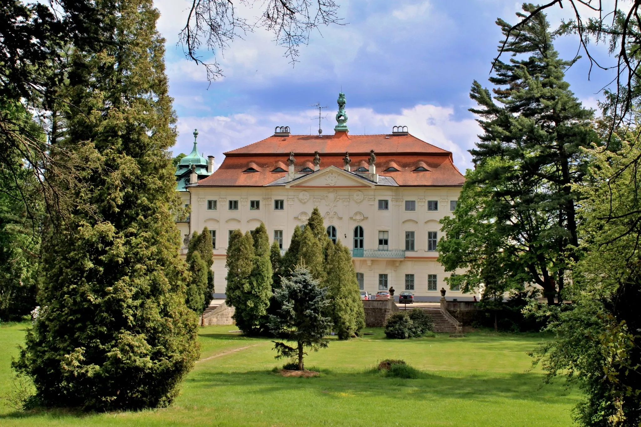 Photo showing: Zámek Nový Falkenburk v Jablonném