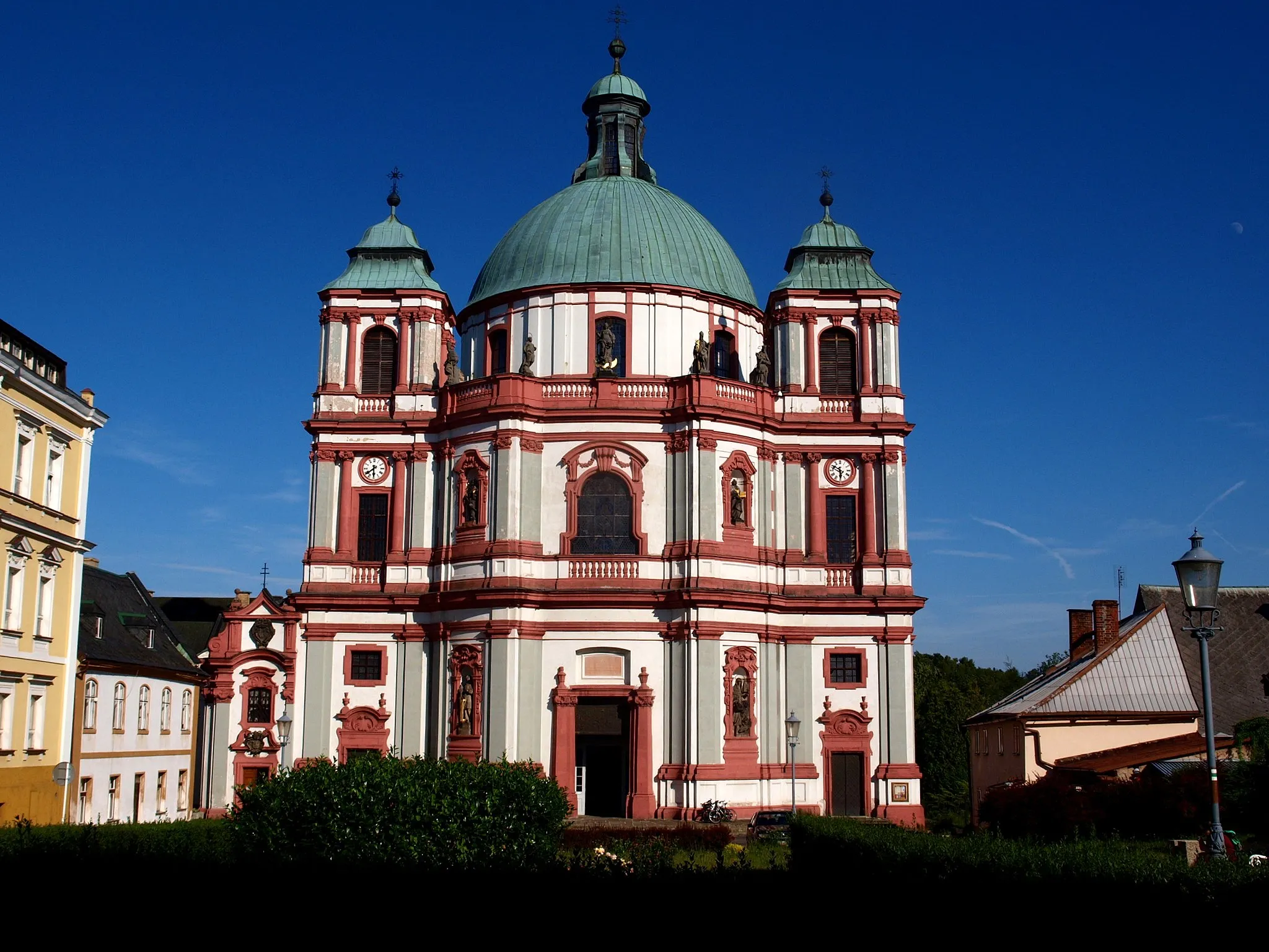 Photo showing: Basilica minor - Kostel sv. Vavřince a sv. Zdislavy v Jablonném v Podještědí
