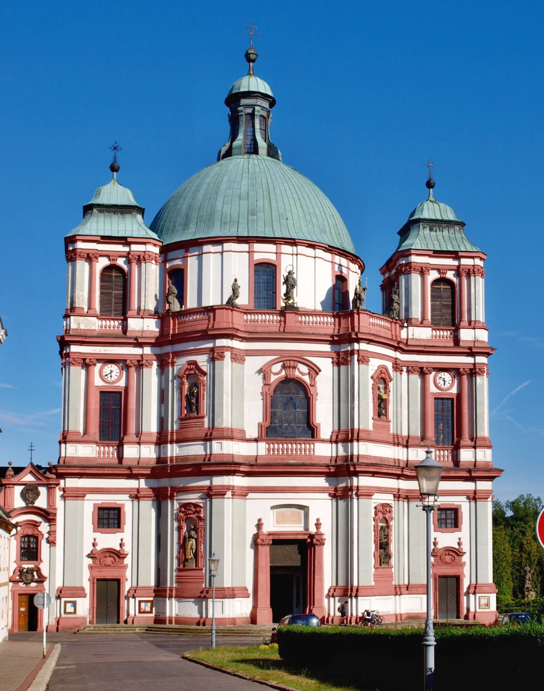 Photo showing: Basilica minor - Kostel sv. Vavřince a sv. Zdislavy v Jablonném v Podještědí