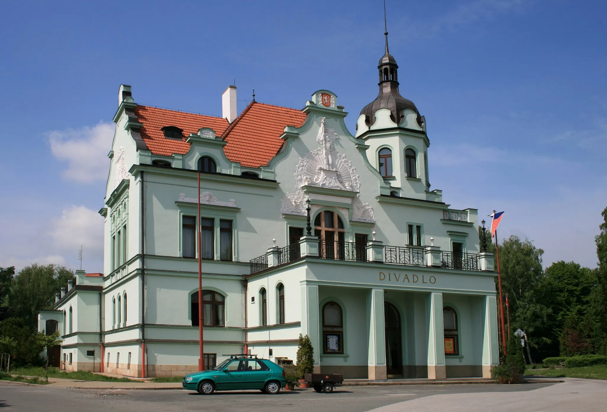 Photo showing: Theater in Jaroměř, Czech Republic