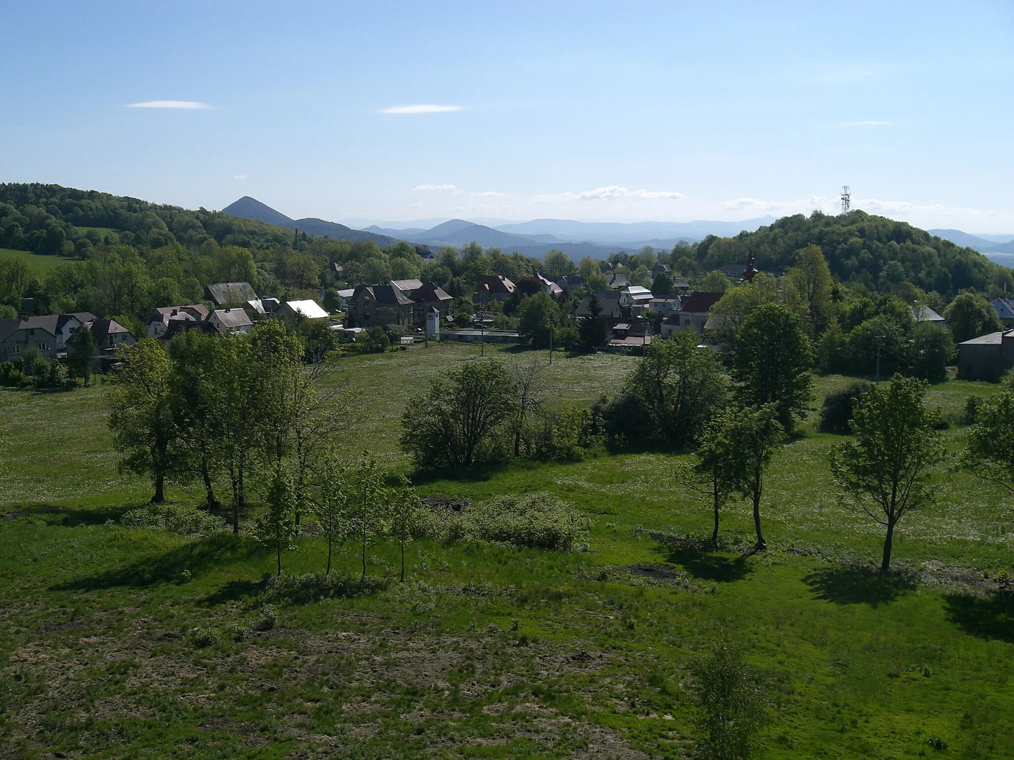Photo showing: Town Kamenický Šenov, Czech Republic.