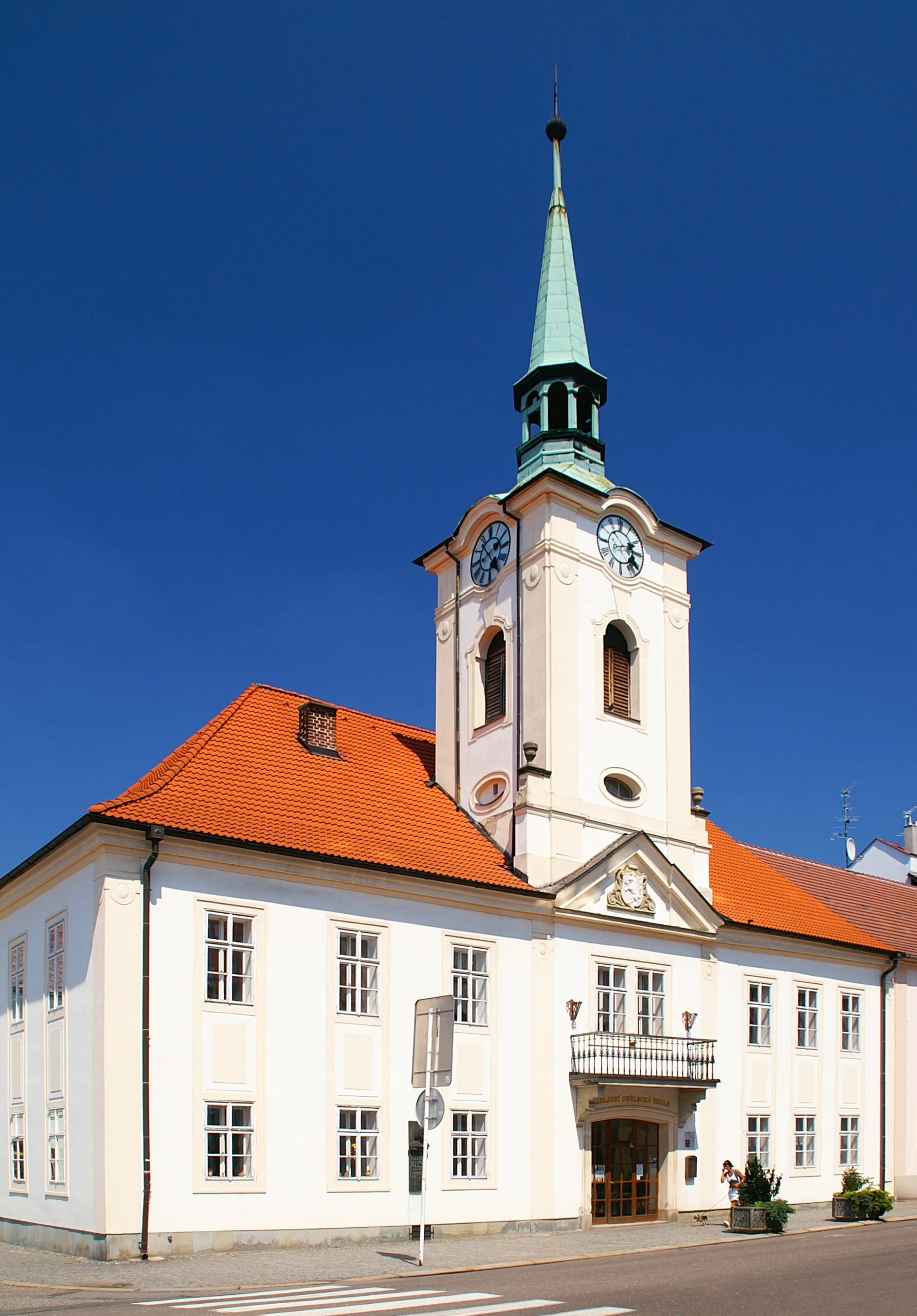 Photo showing: Kostelec nad Orlicí, Stará radnice na Palackého náměstí